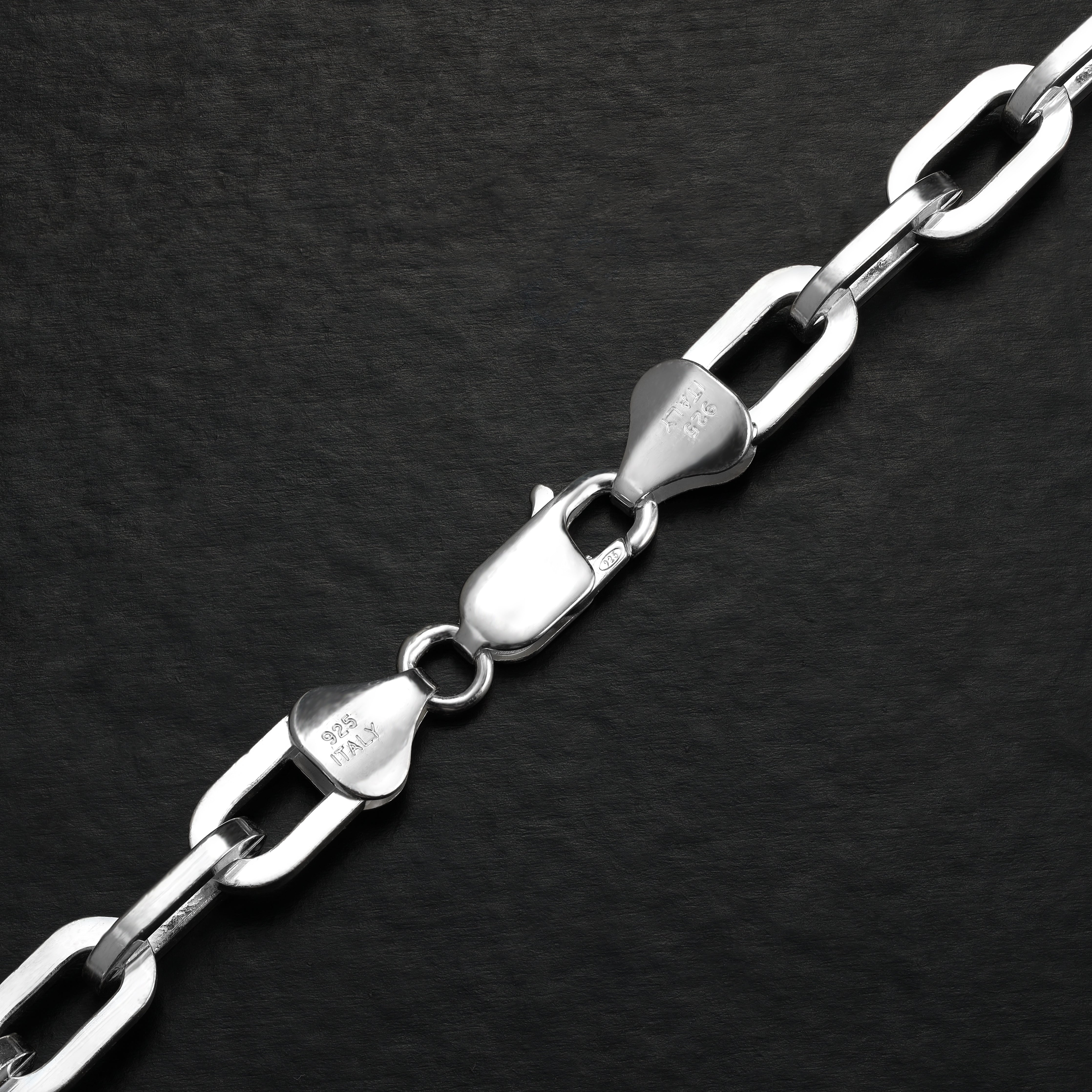 6mm Bronx Kette aus 925 Sterling Silber - Taipan Schmuck