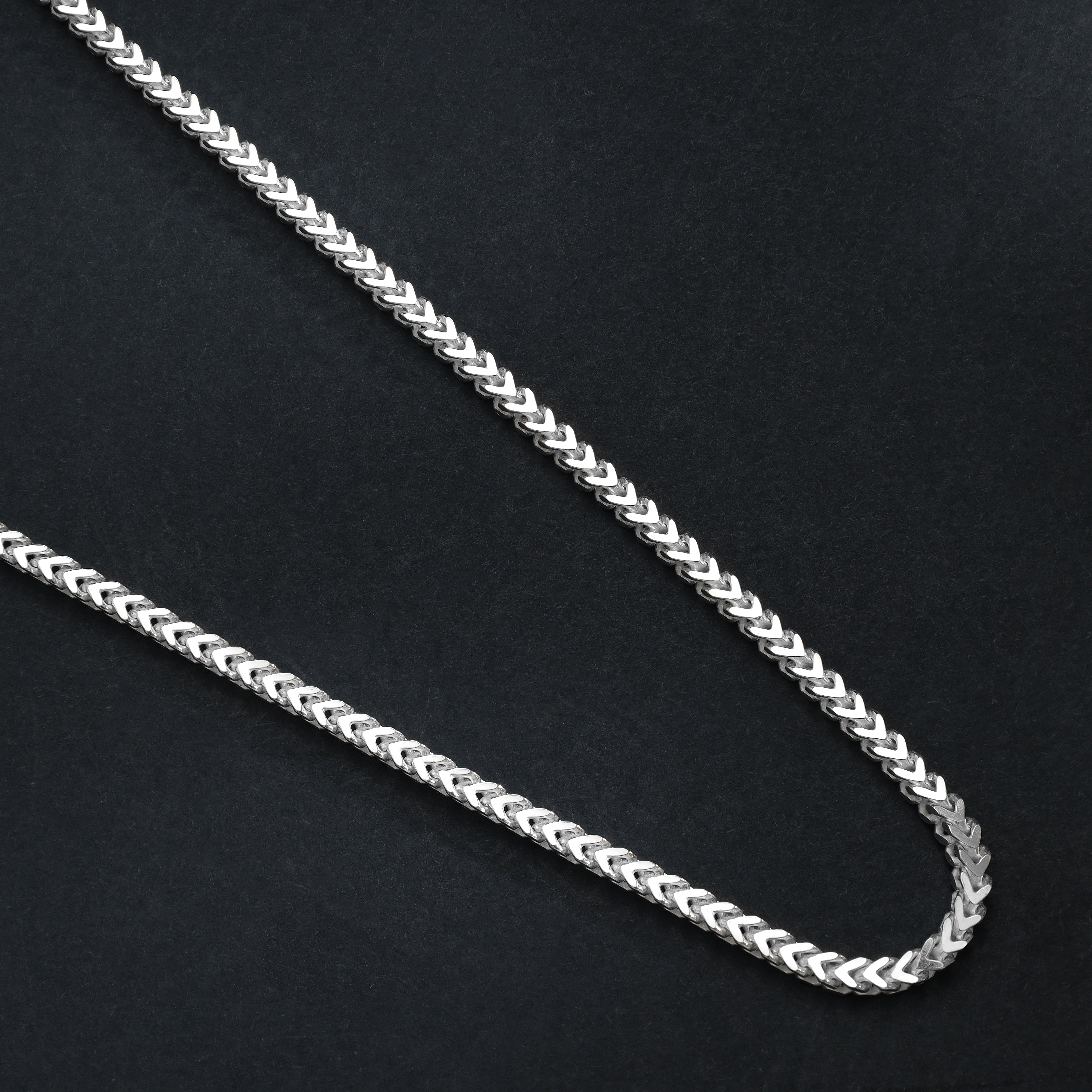 Franco Chain 2,5mm 925 Sterling Silber - Taipan Schmuck