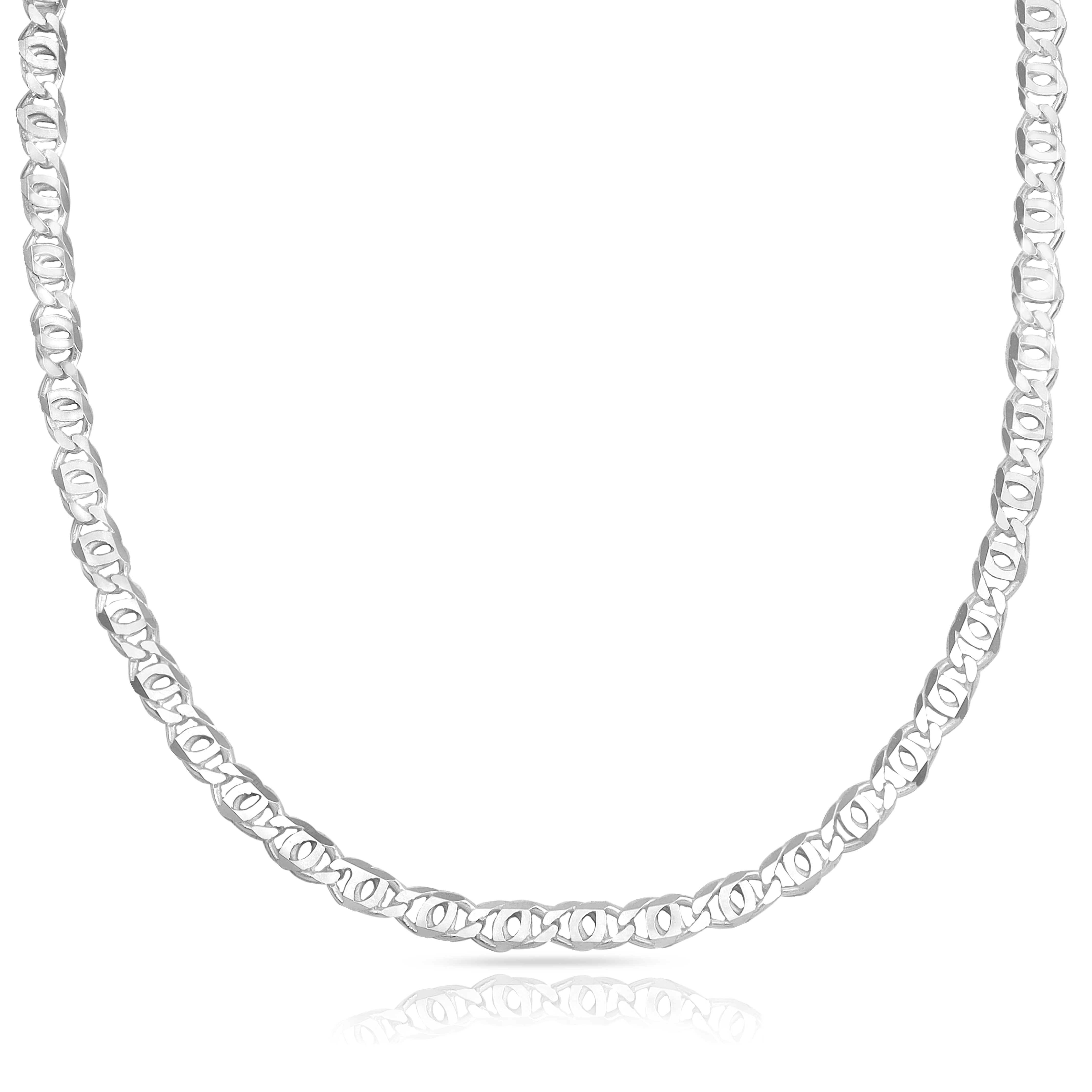 S Panzerkette 3mm breit aus 925 Sterling Silber unisex - Taipan Schmuck