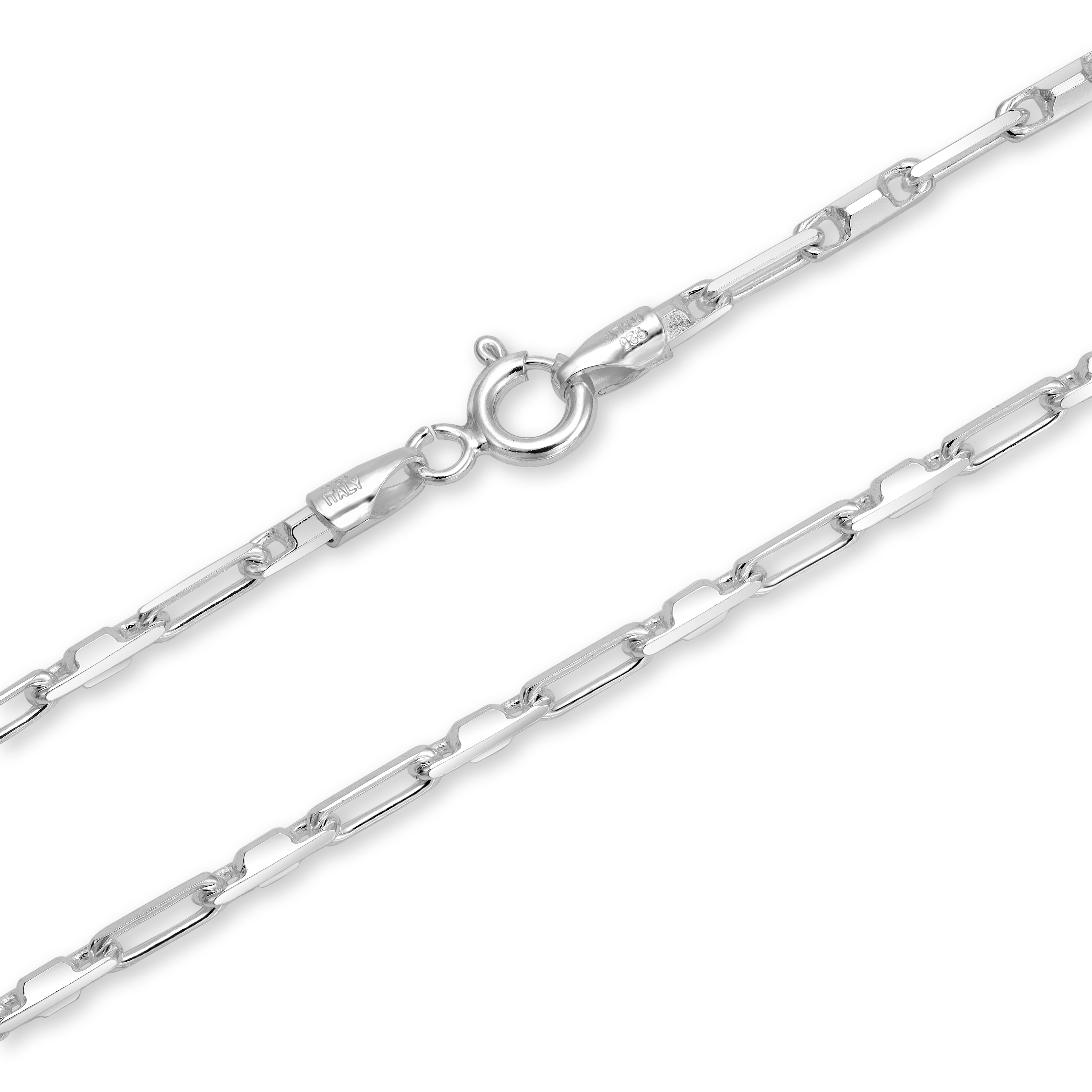 Montecarlo Kette 2mm aus 925 Sterling Silber - Taipan Schmuck
