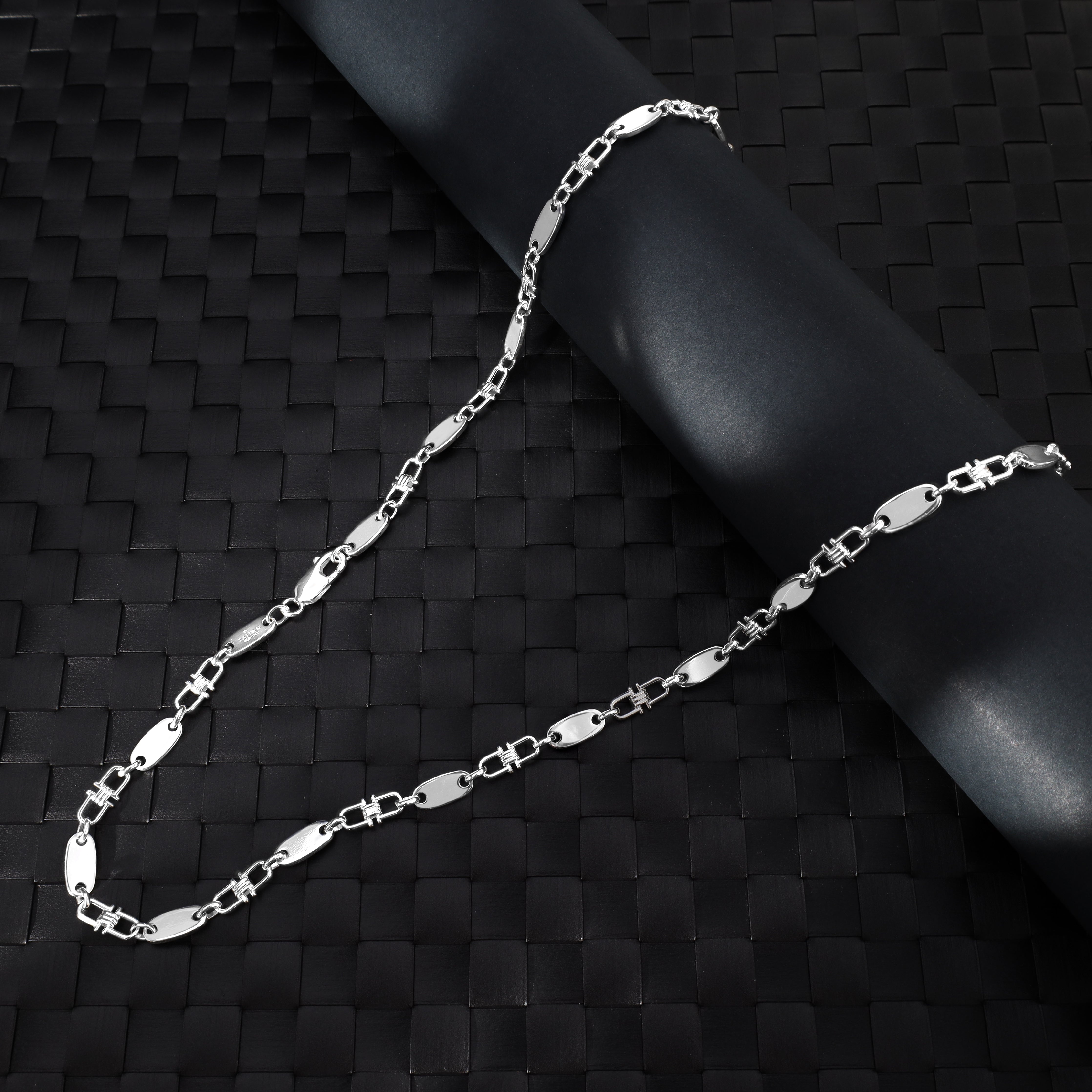 Plattenkette 6mm aus 925 Silber - Taipan Schmuck