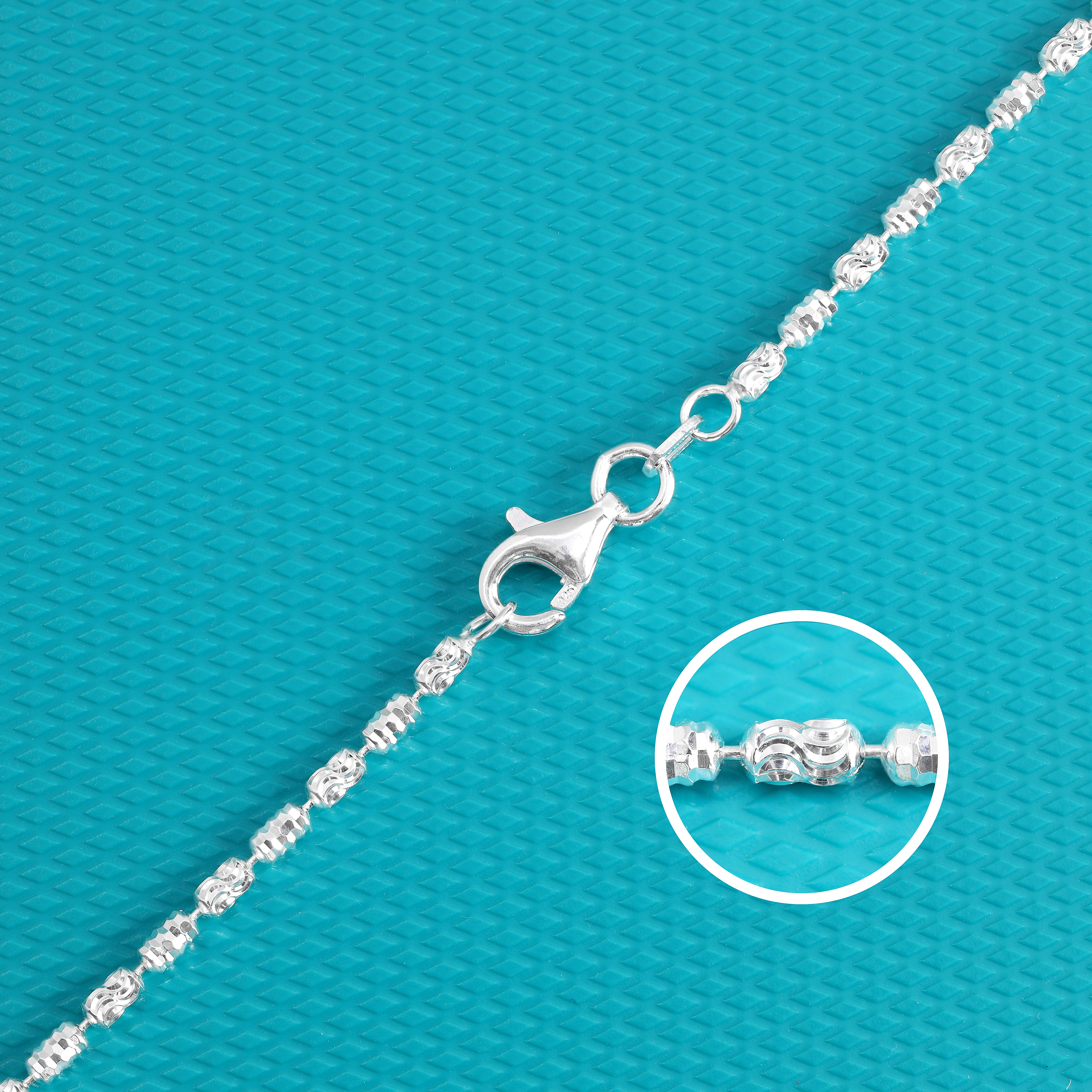 2mm 60cm Vegas Chain Kette 925 Silber