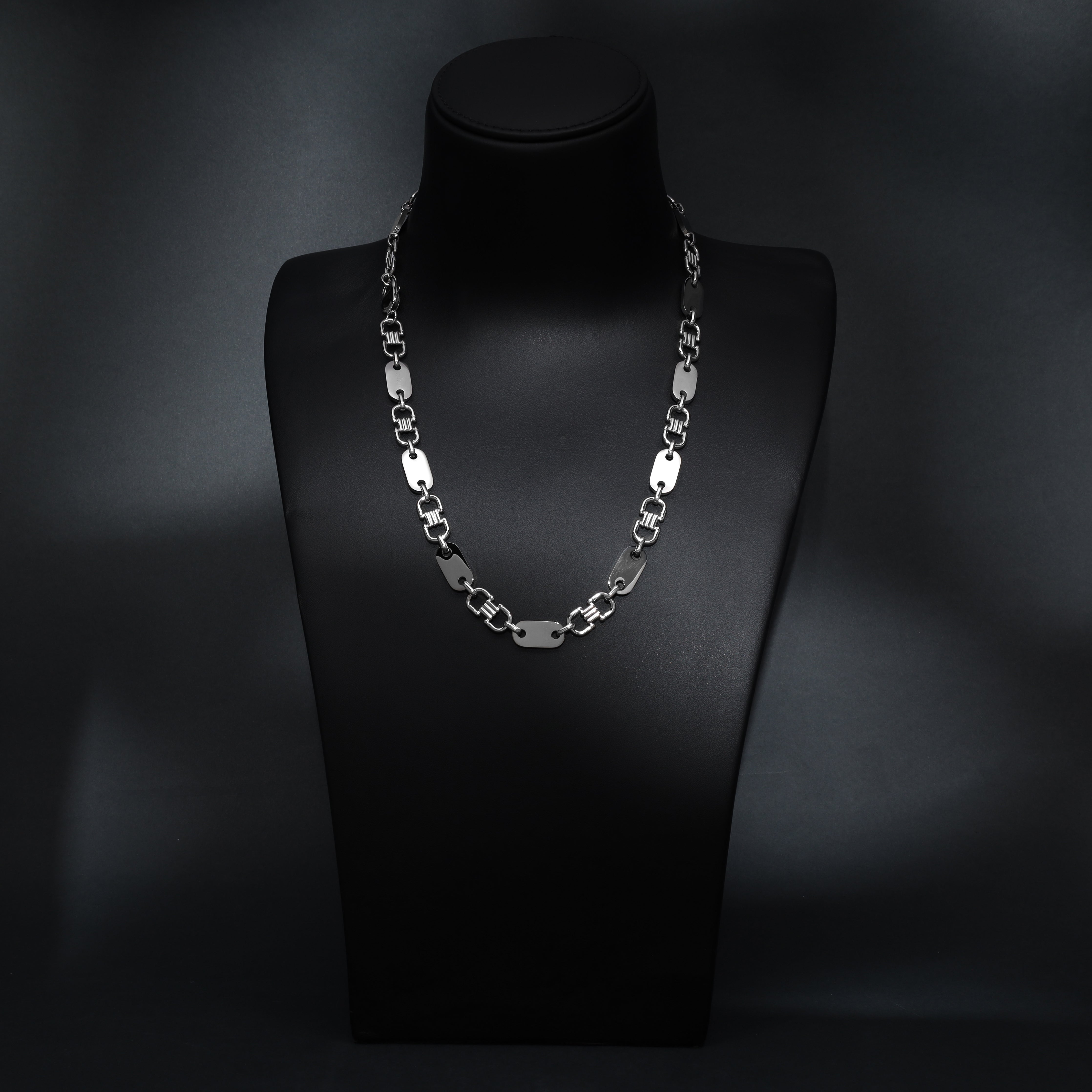 Plate chain 10mm wide stirrup chain made of stainless steel