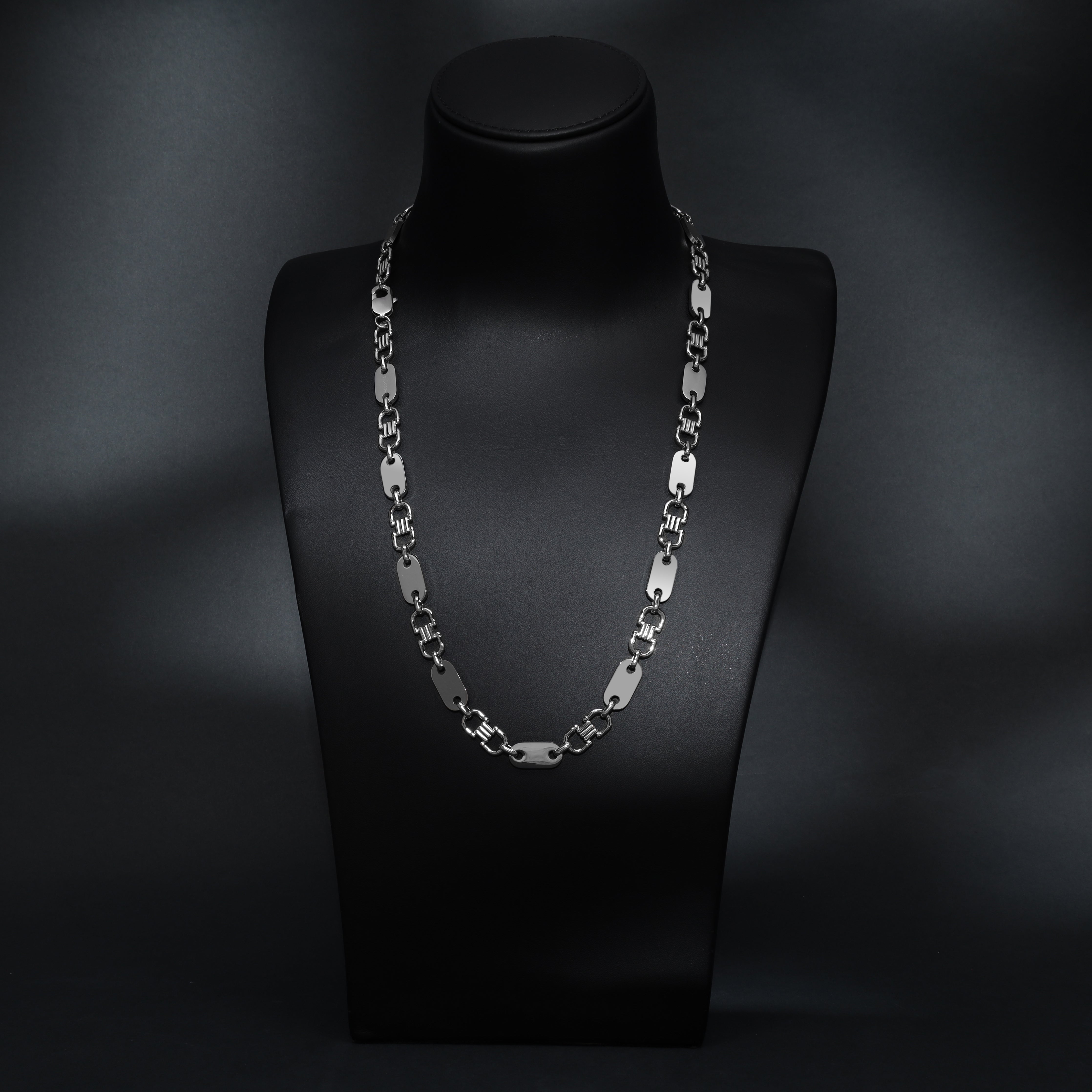 Plate chain 10mm wide stirrup chain made of stainless steel