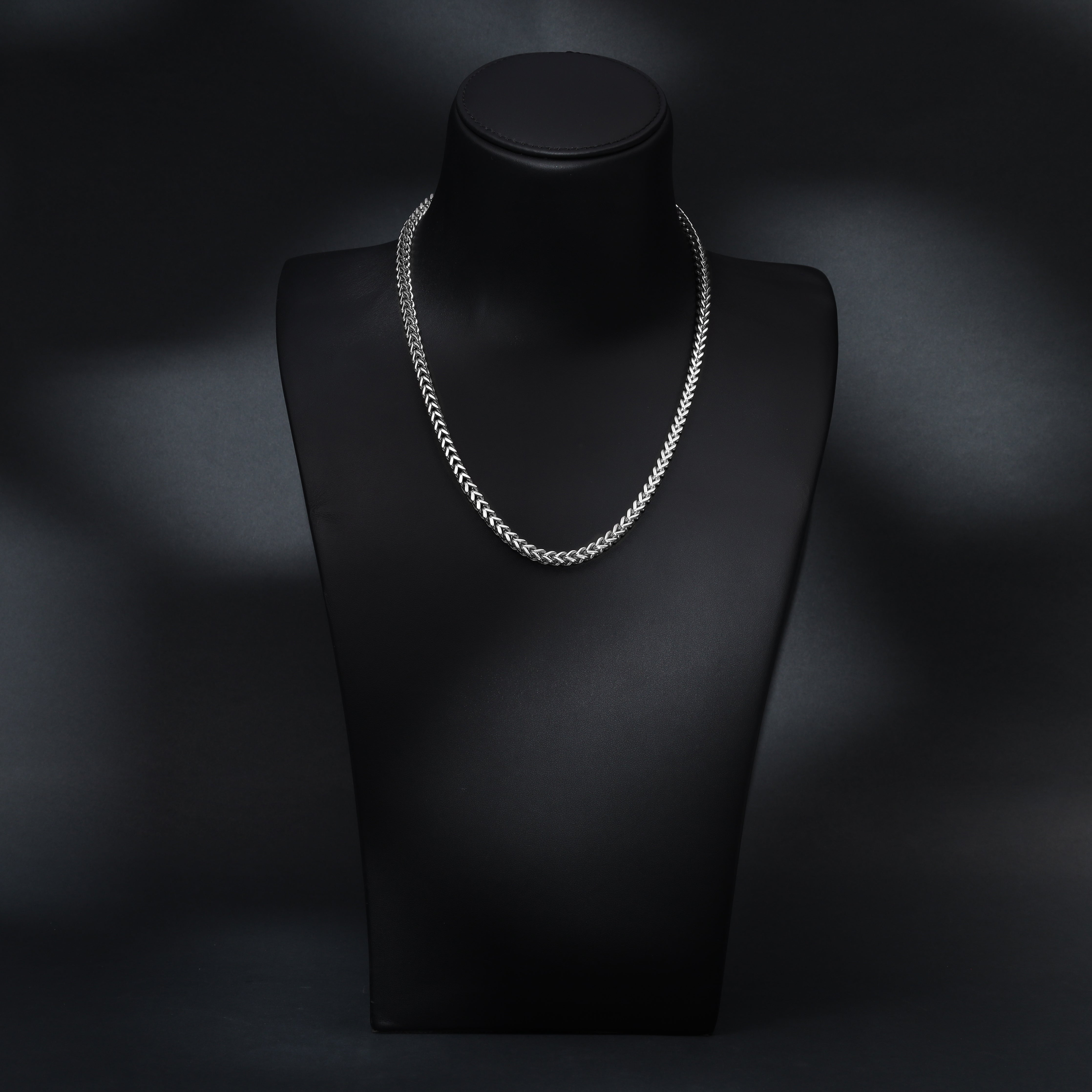 Franco Chain 5mm wide made of stainless steel