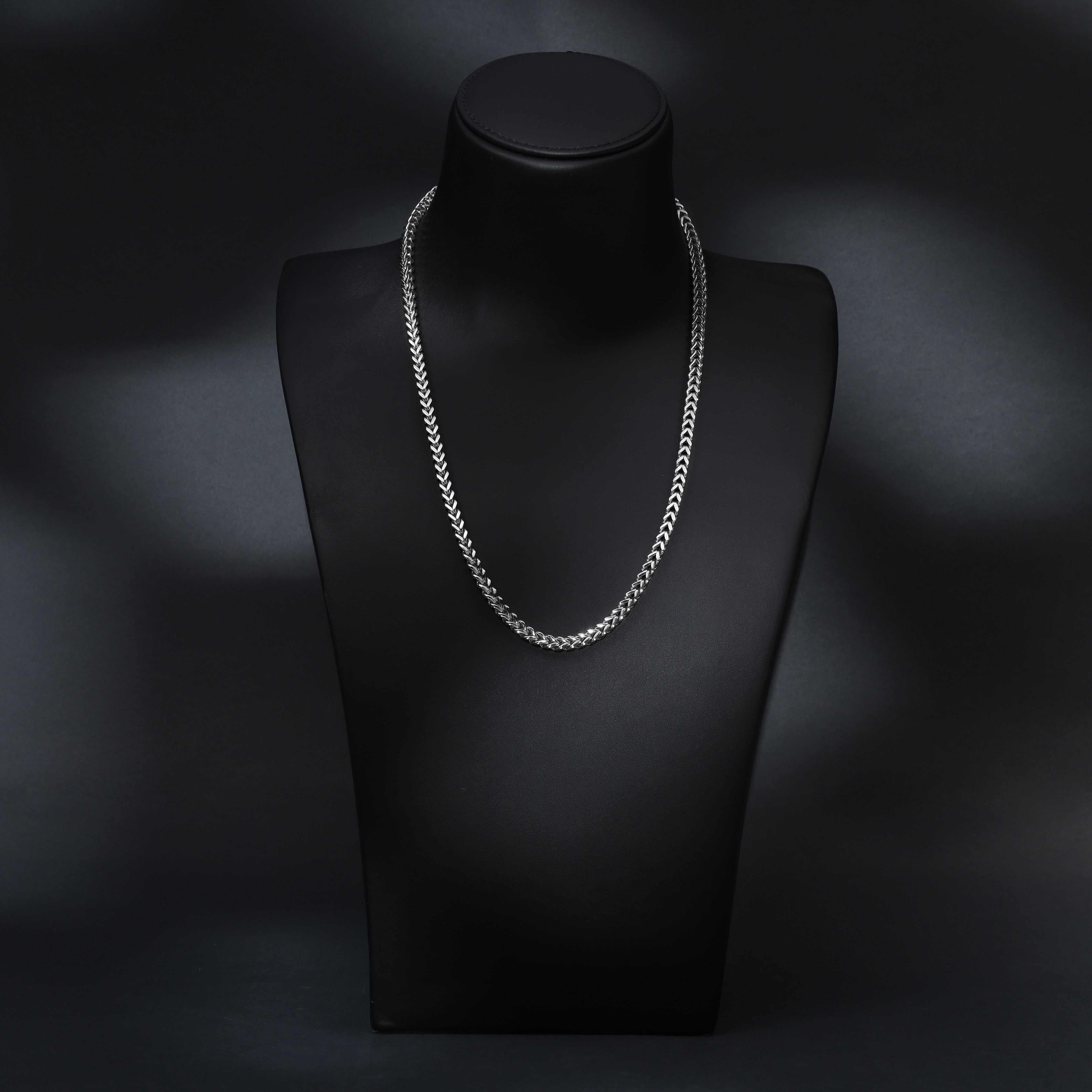 Franco Chain 5mm wide made of stainless steel