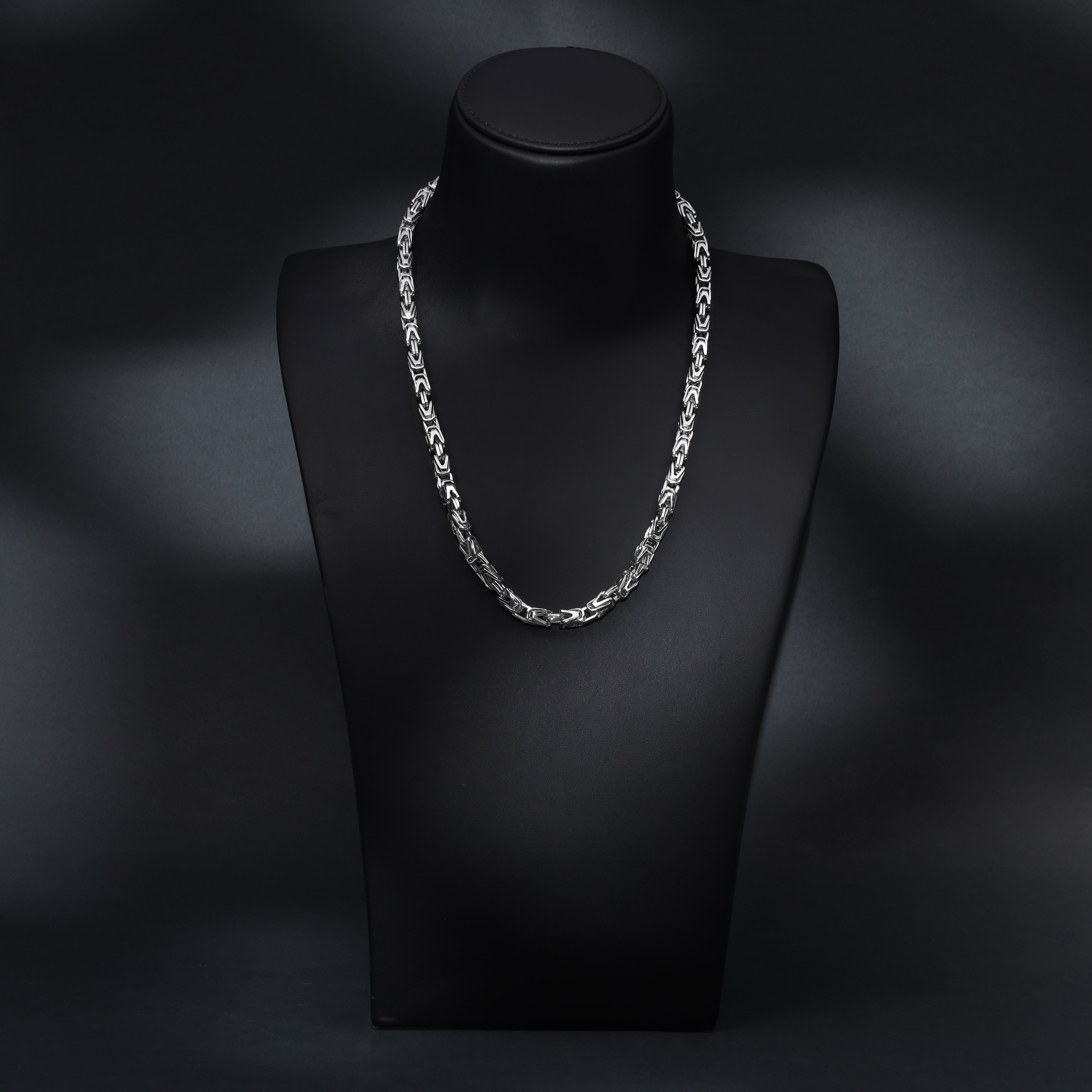 Königskette 6mm breit aus Edelstahl - Taipan Schmuck