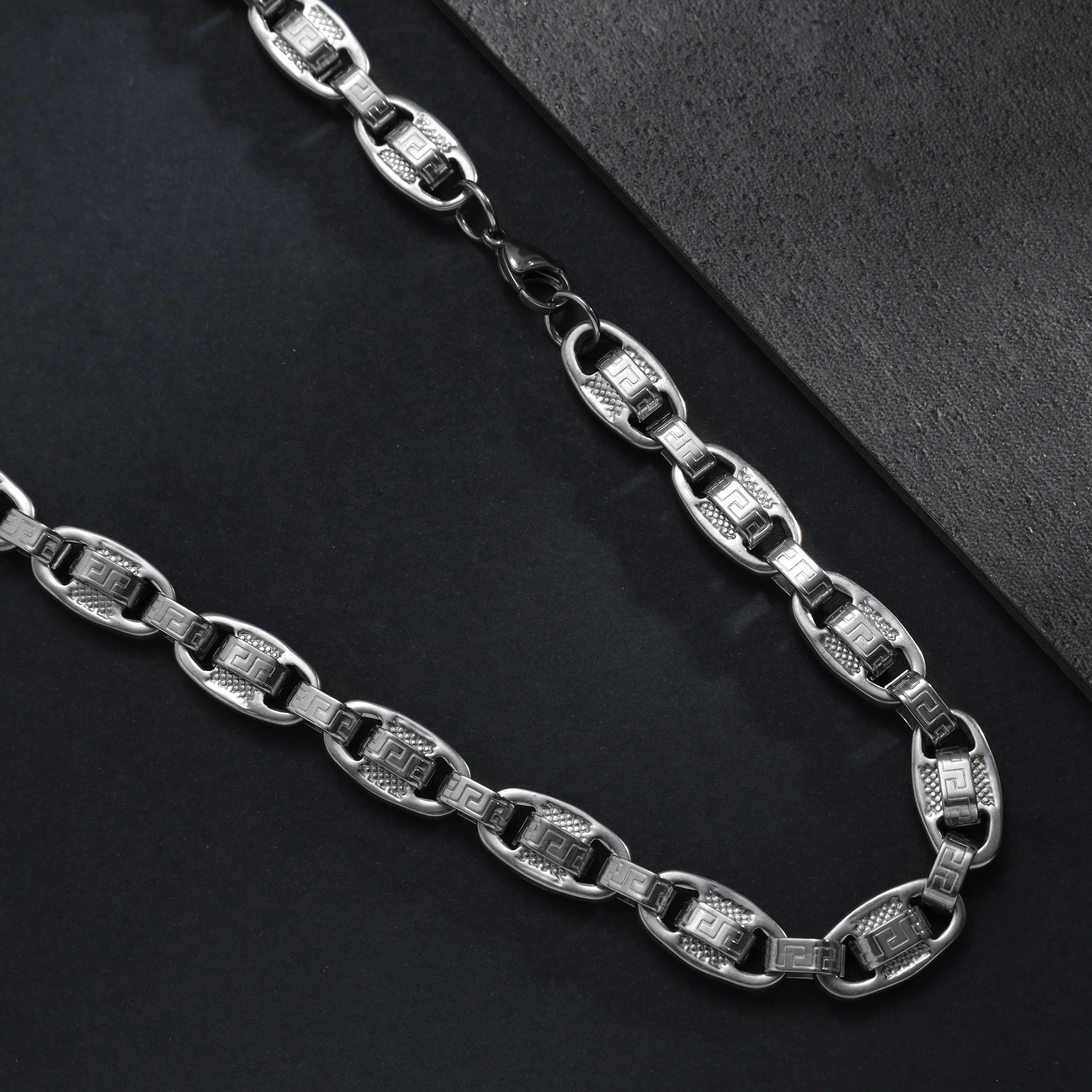 11mm Santorini Design Kette aus Edelstahl - Taipan Schmuck