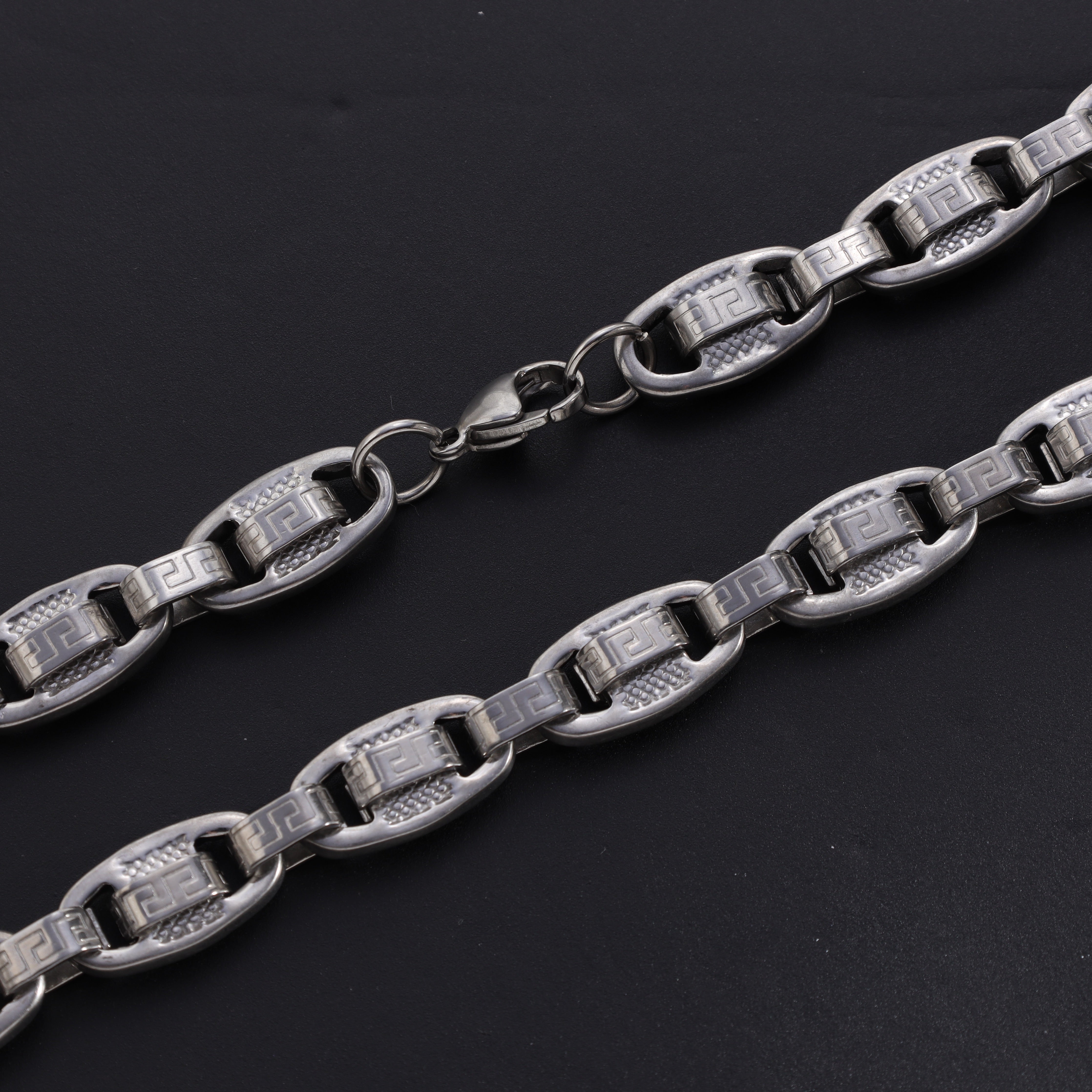 11mm Santorini Design Kette aus Edelstahl - Taipan Schmuck