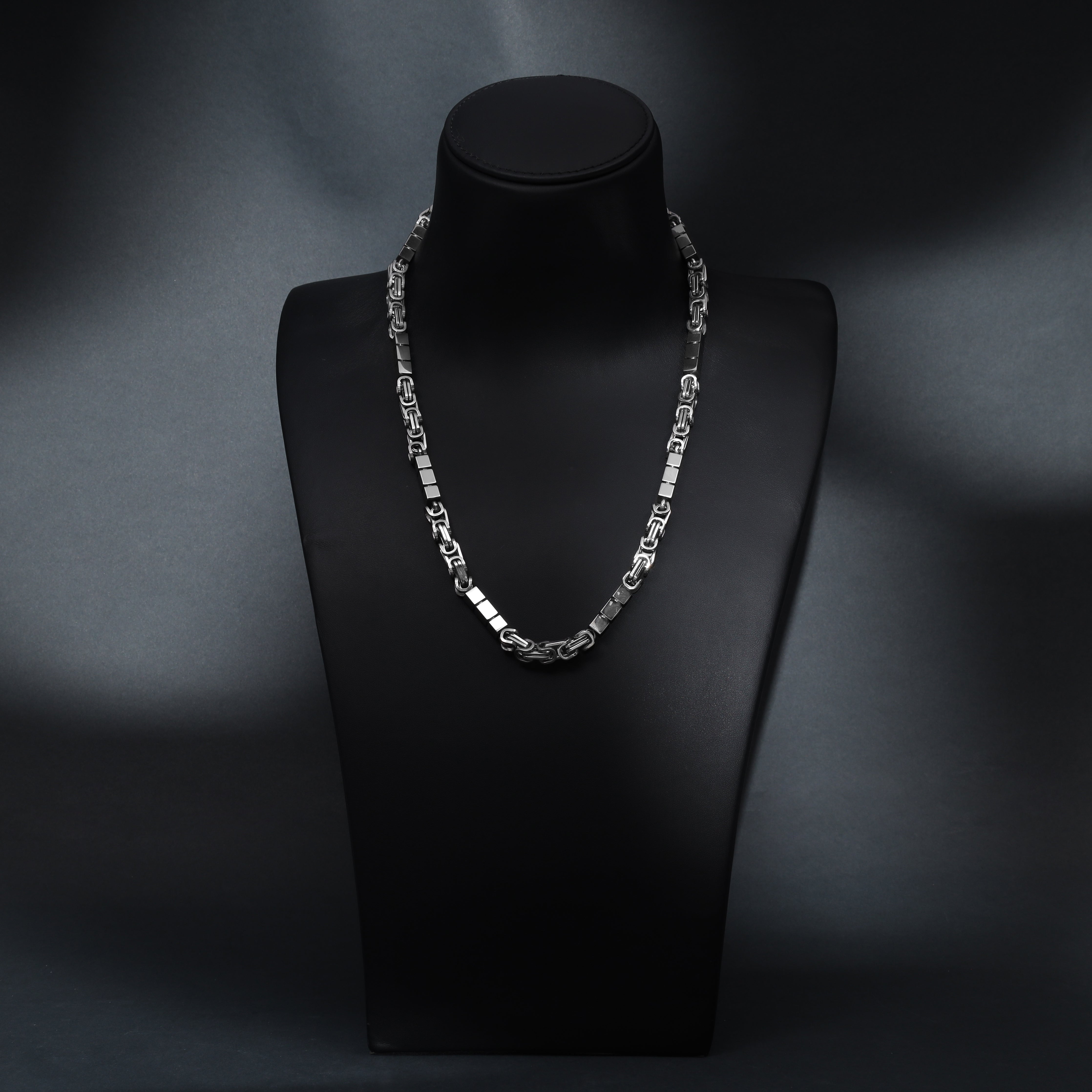 7mm king chain with blocks 60cm made of stainless steel