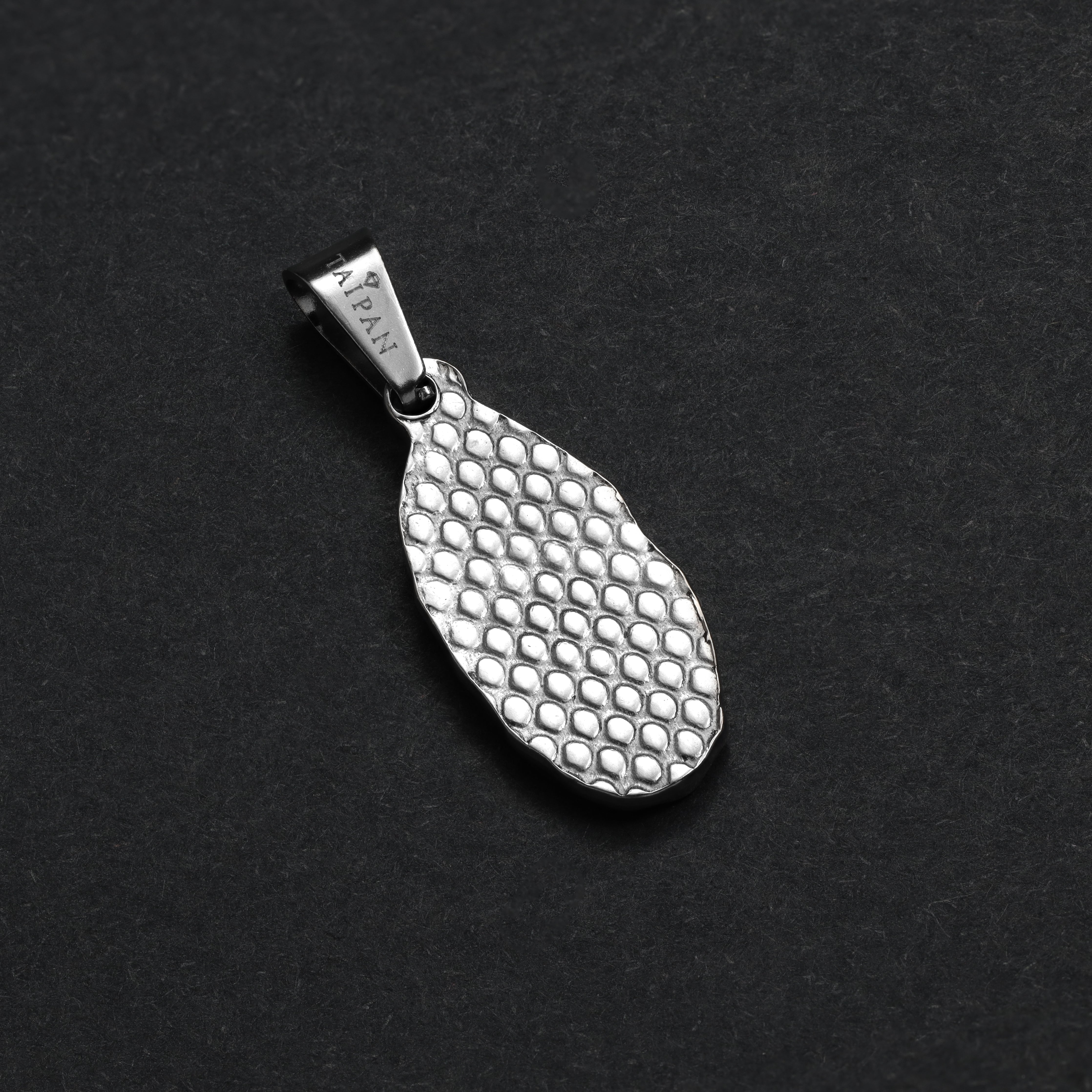 SET Kordelkette + Panzerkette mit Heilige Maria Anhänger aus Edelstahl - Taipan Schmuck