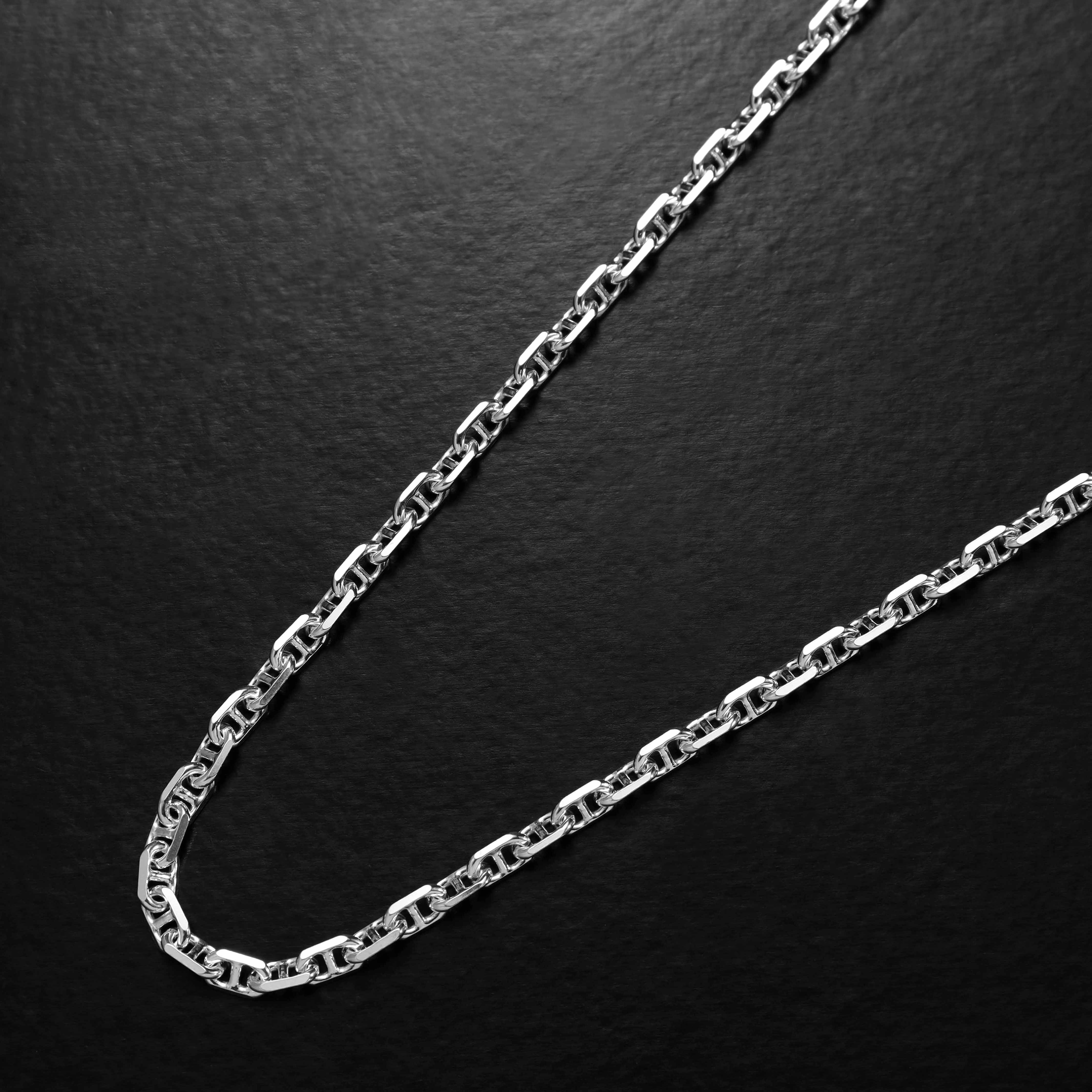 Marinerkette 4mm breit aus 925 Sterling Silber - Taipan Schmuck