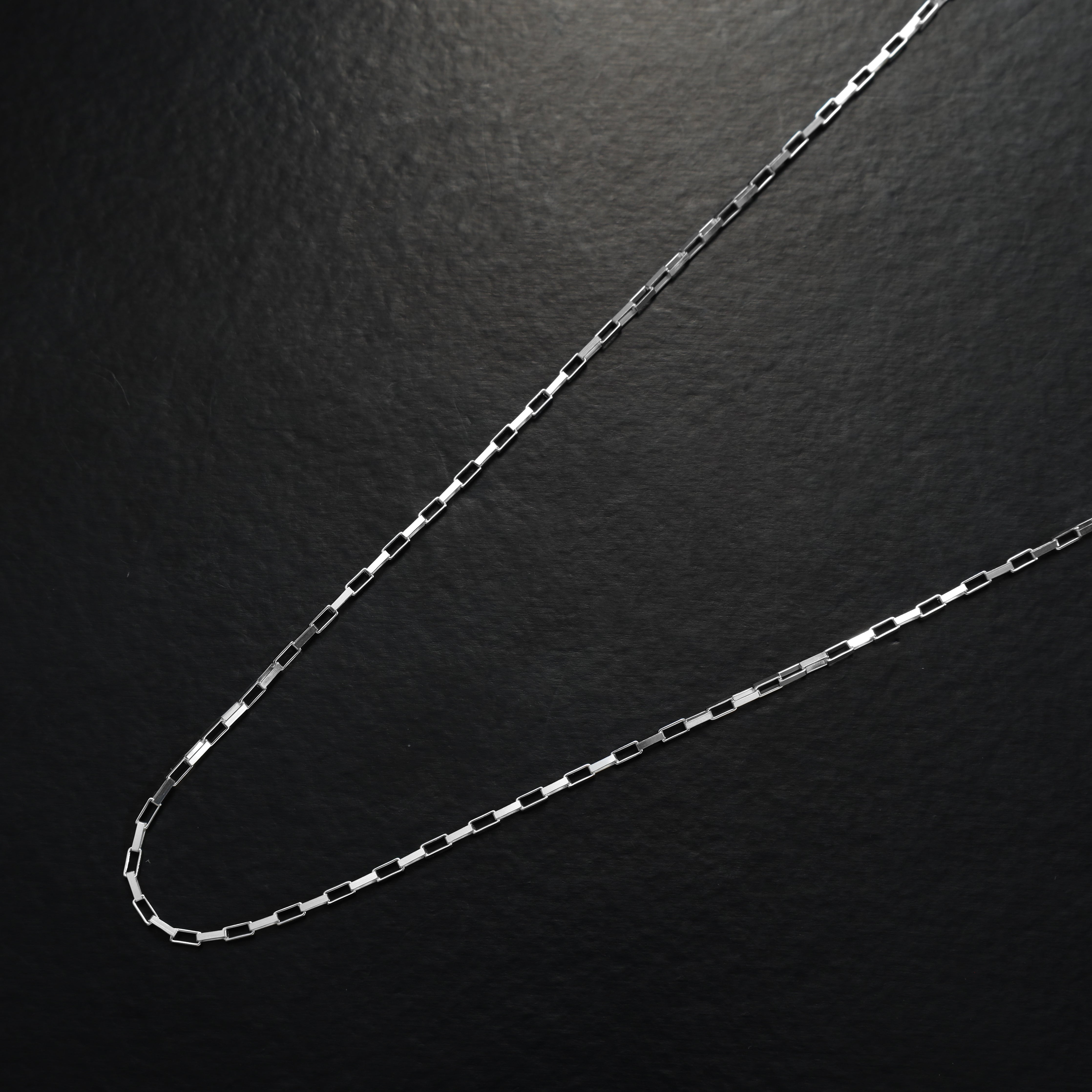 Box Chain Kette 2mm breit aus 925 Sterling Silber unisex - Taipan Schmuck
