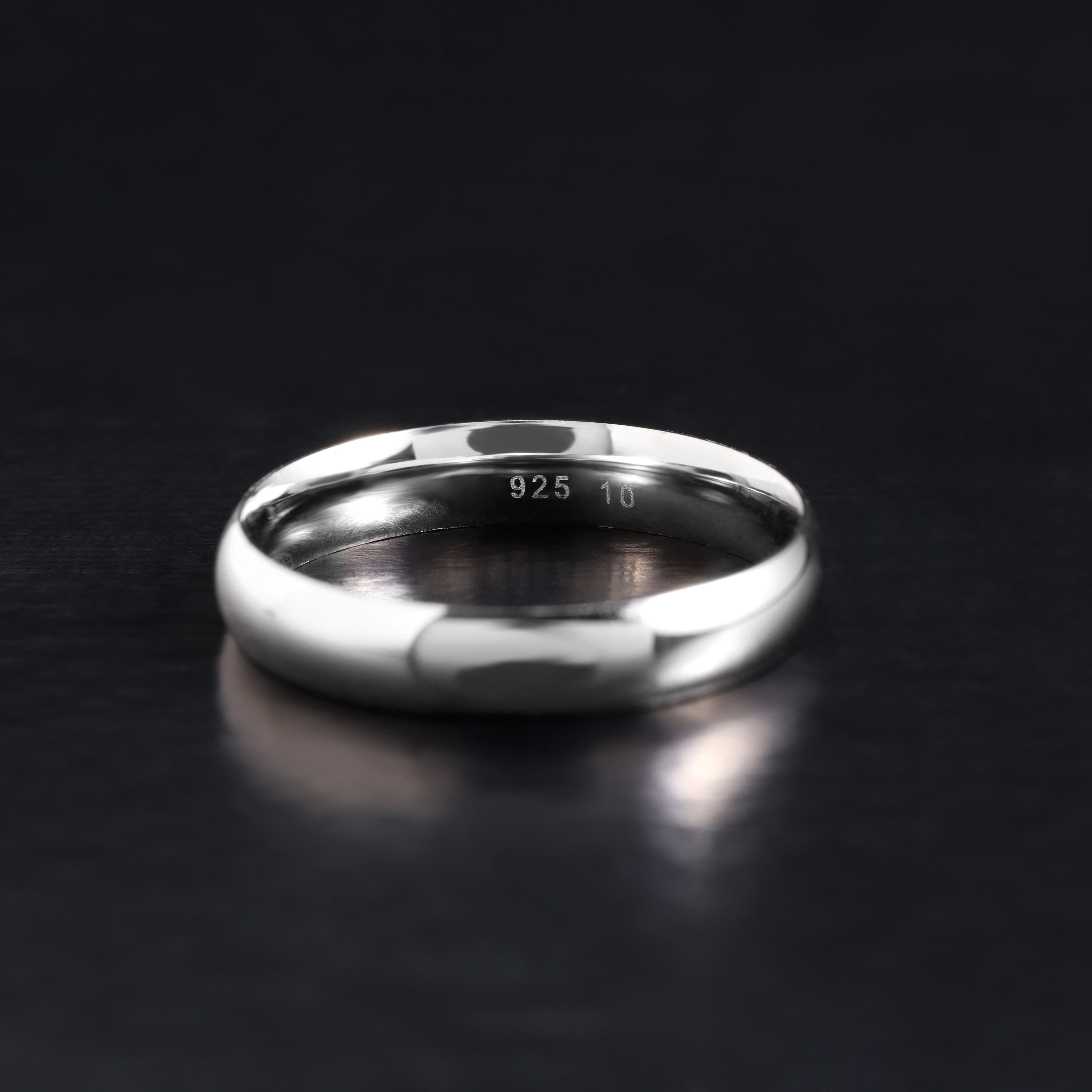 Silberring Partnerringe Verlobungsringe aus 925 Sterlingsilber - Taipan Schmuck