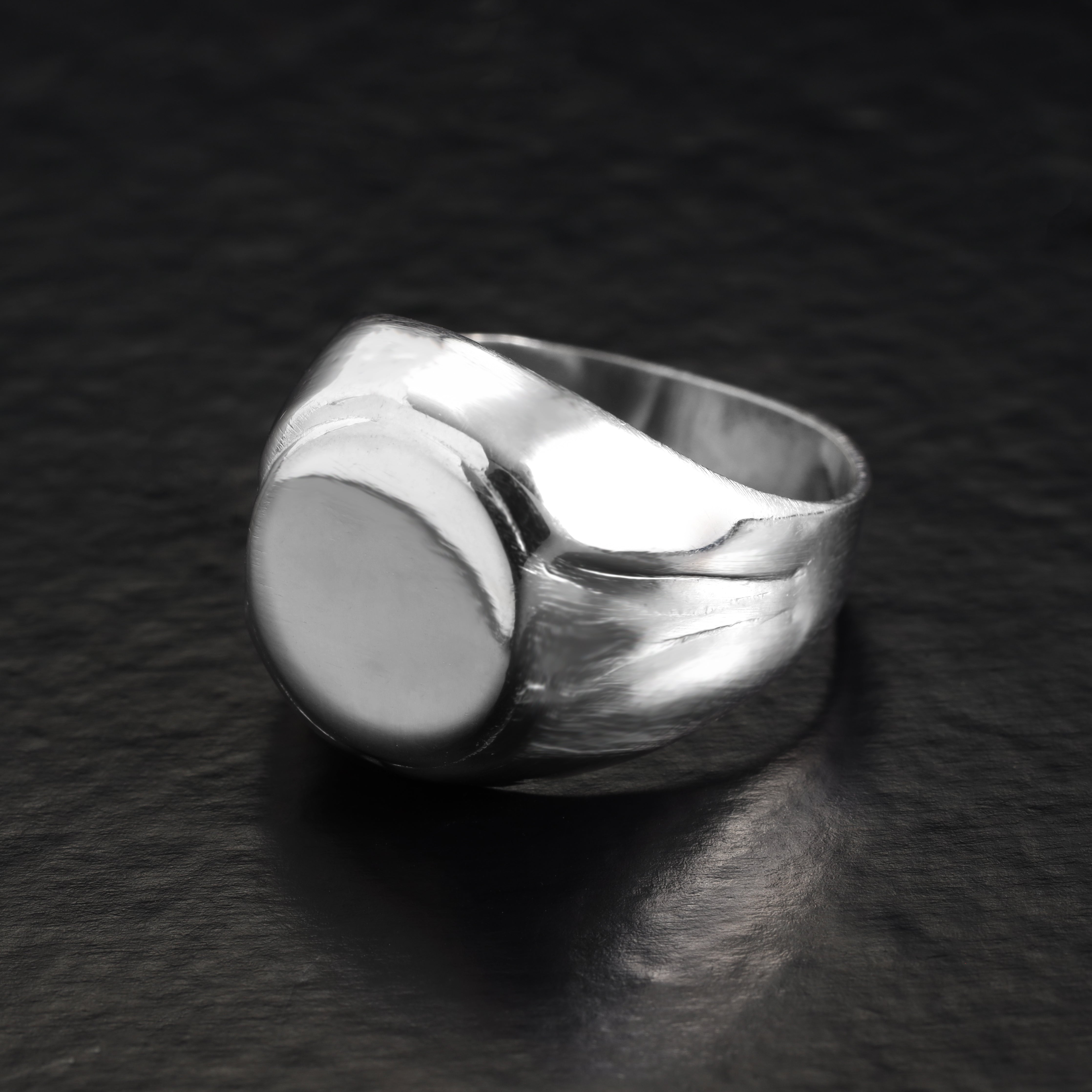 Siegelring Silberring aus 925 Sterlingsilber Größe 6-11 - Taipan Schmuck