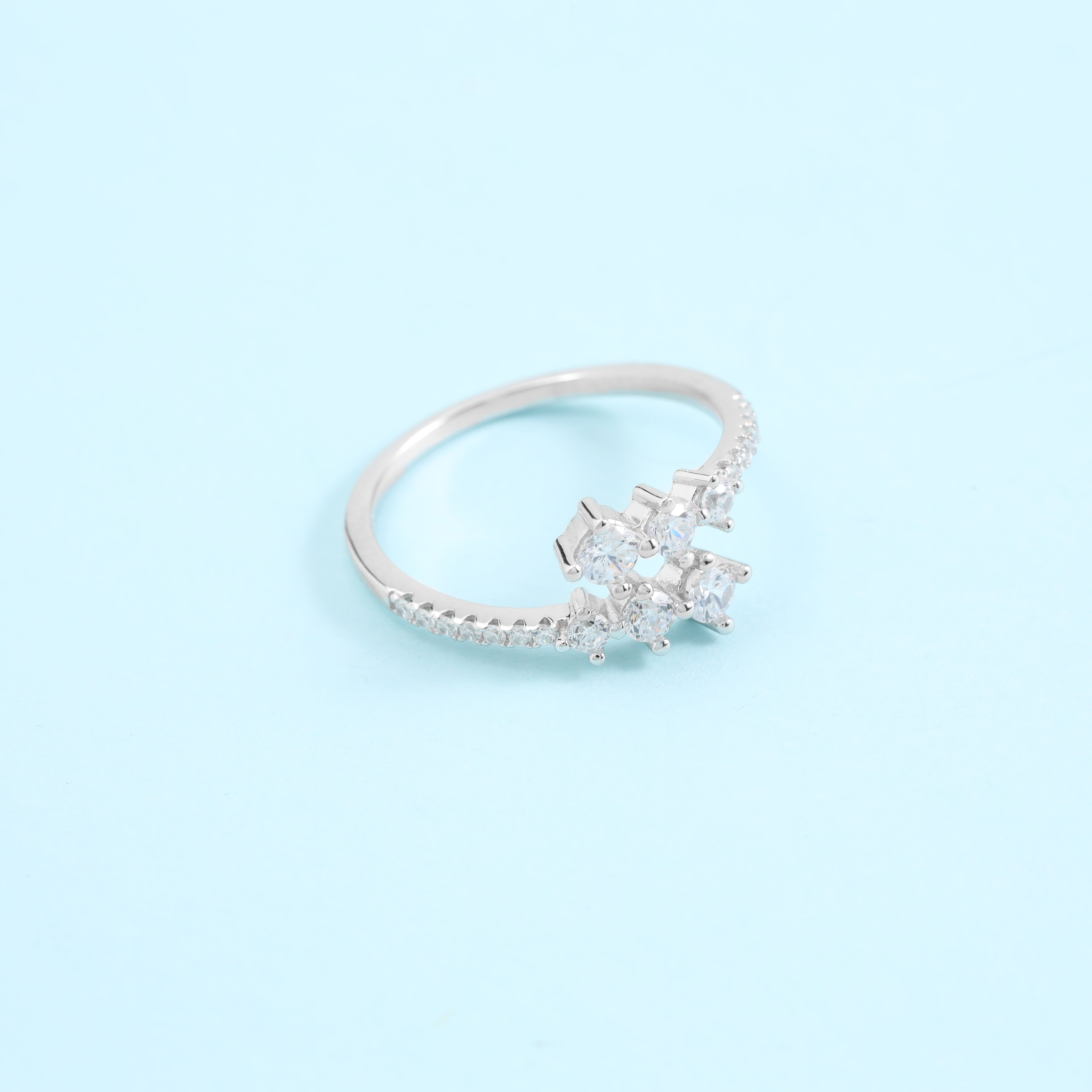 Damen Silberring Größe 6/7/8 aus 925 Sterlingsilber - Taipan Schmuck