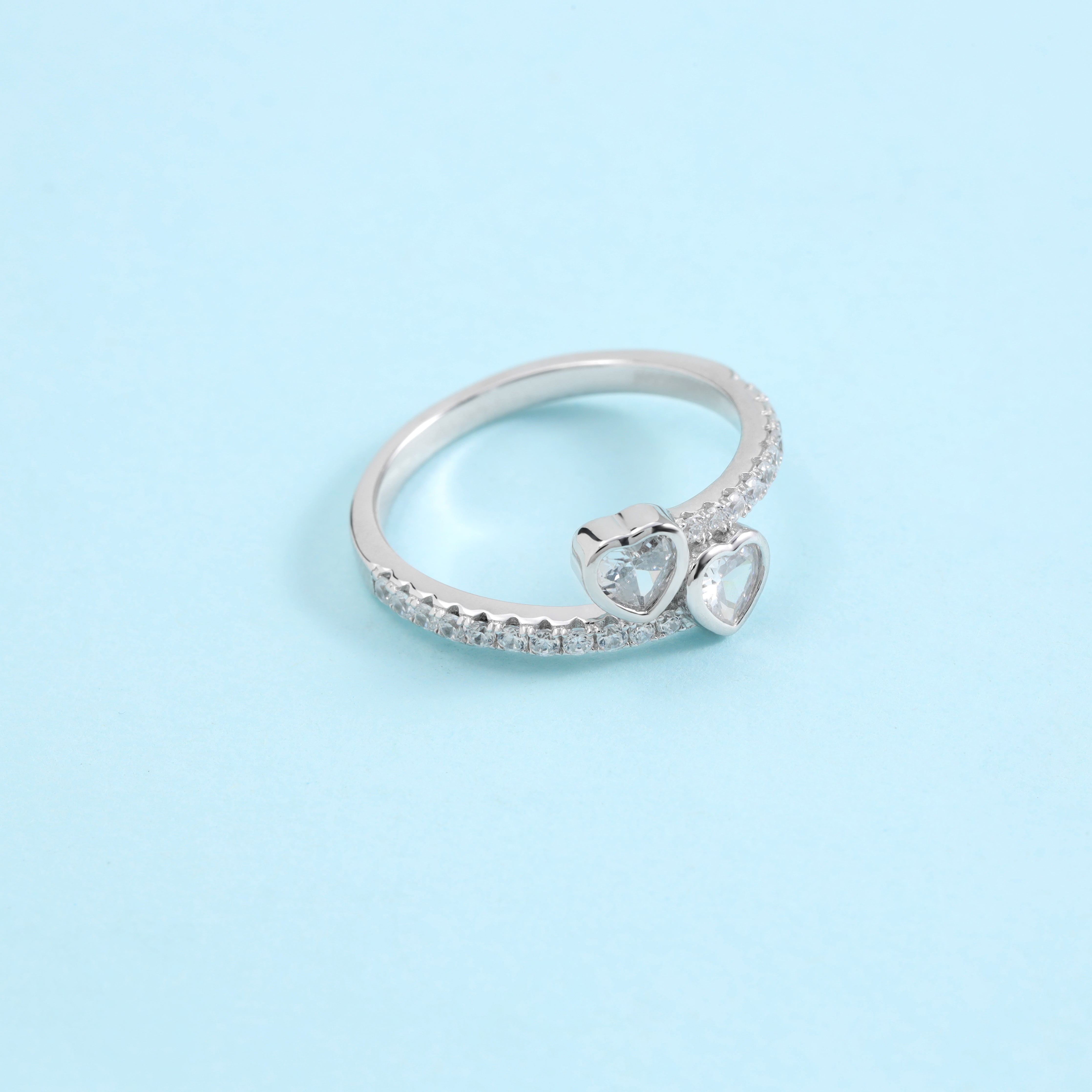 Damen Silberring Größe 6/7/8 aus 925 Sterlingsilber - Taipan Schmuck