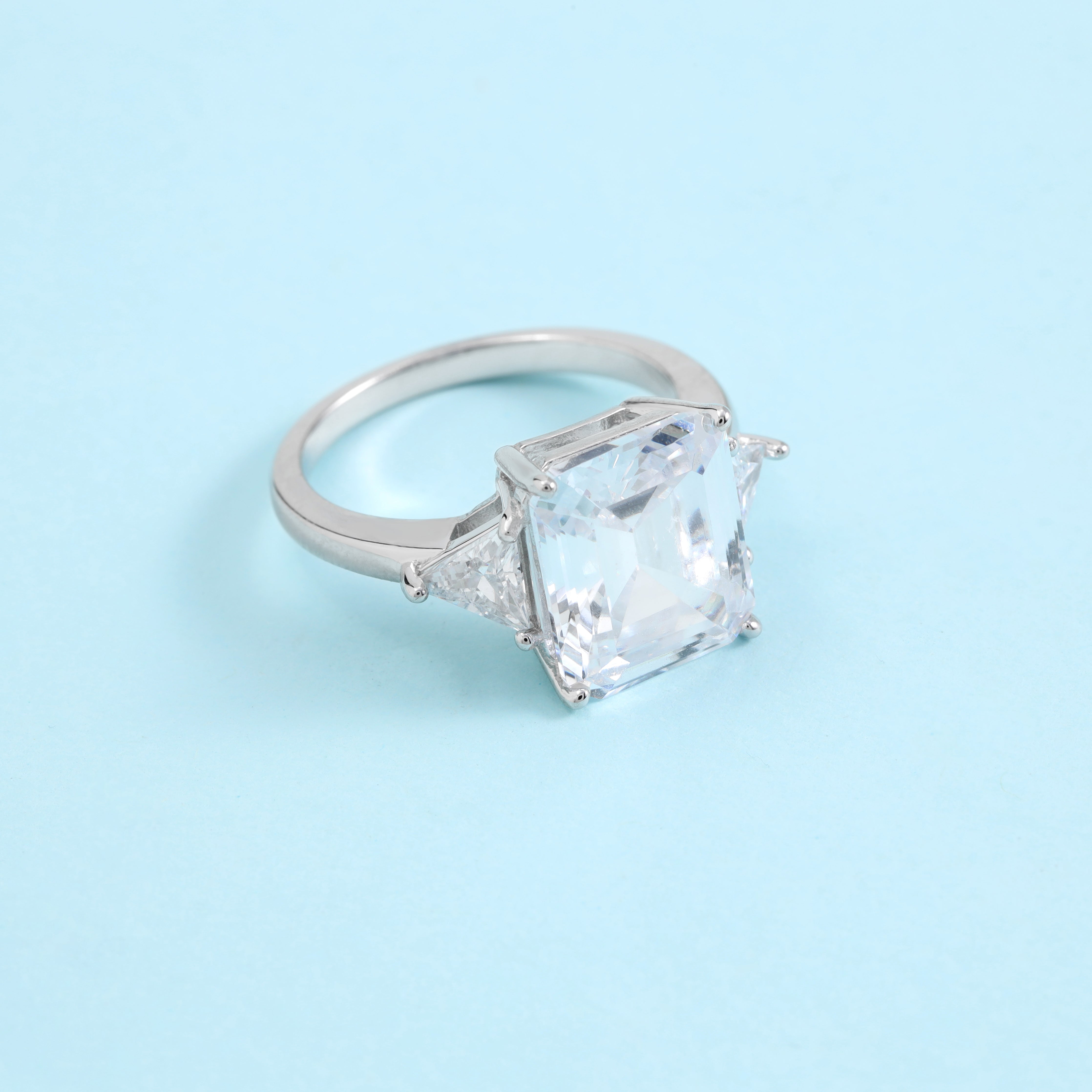 Damen Silberring Größe 6/7/8 aus 925 Sterlingsilber - Taipan Schmuck