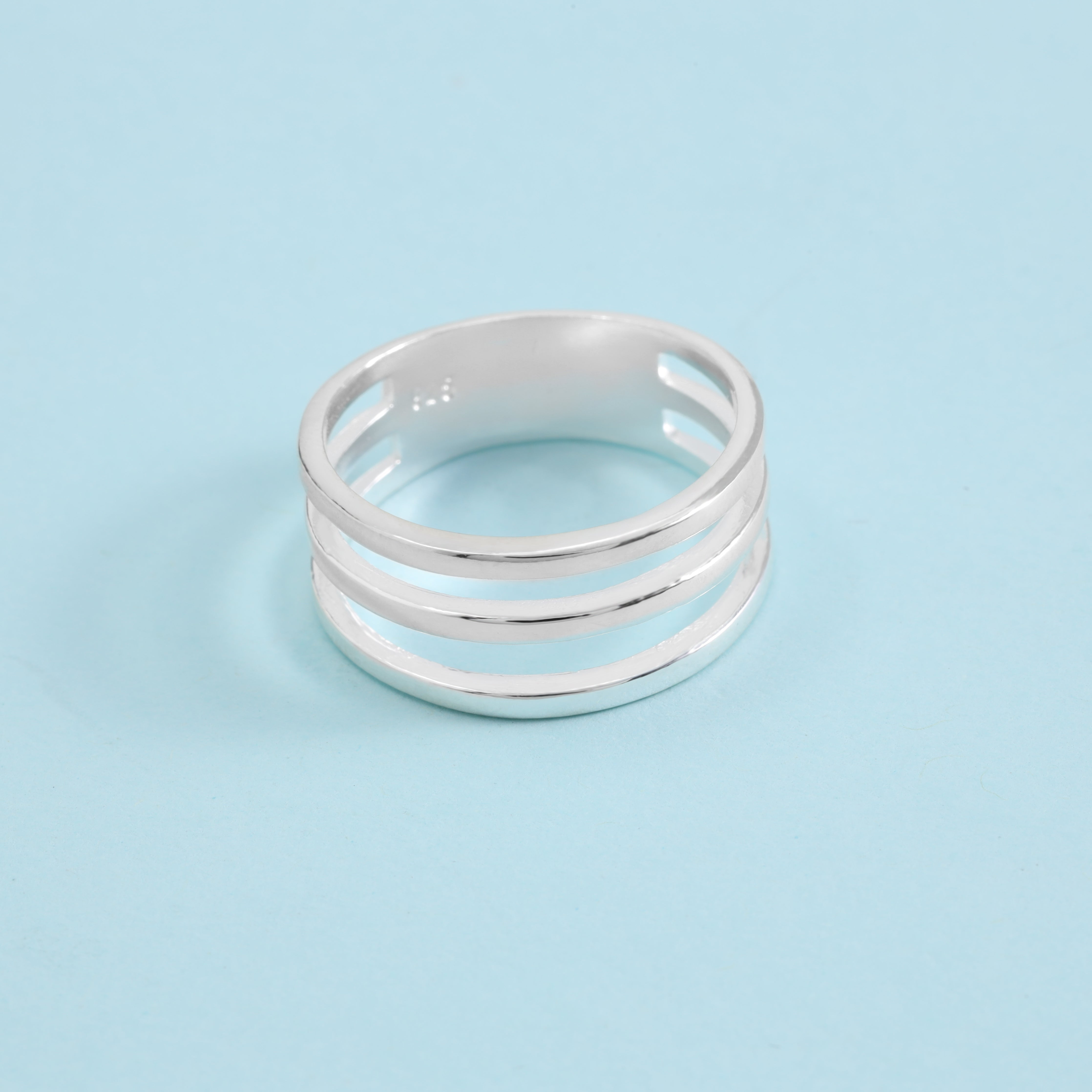 Damen Silberring Größe  6-9 aus 925 Sterlingsilber - Taipan Schmuck