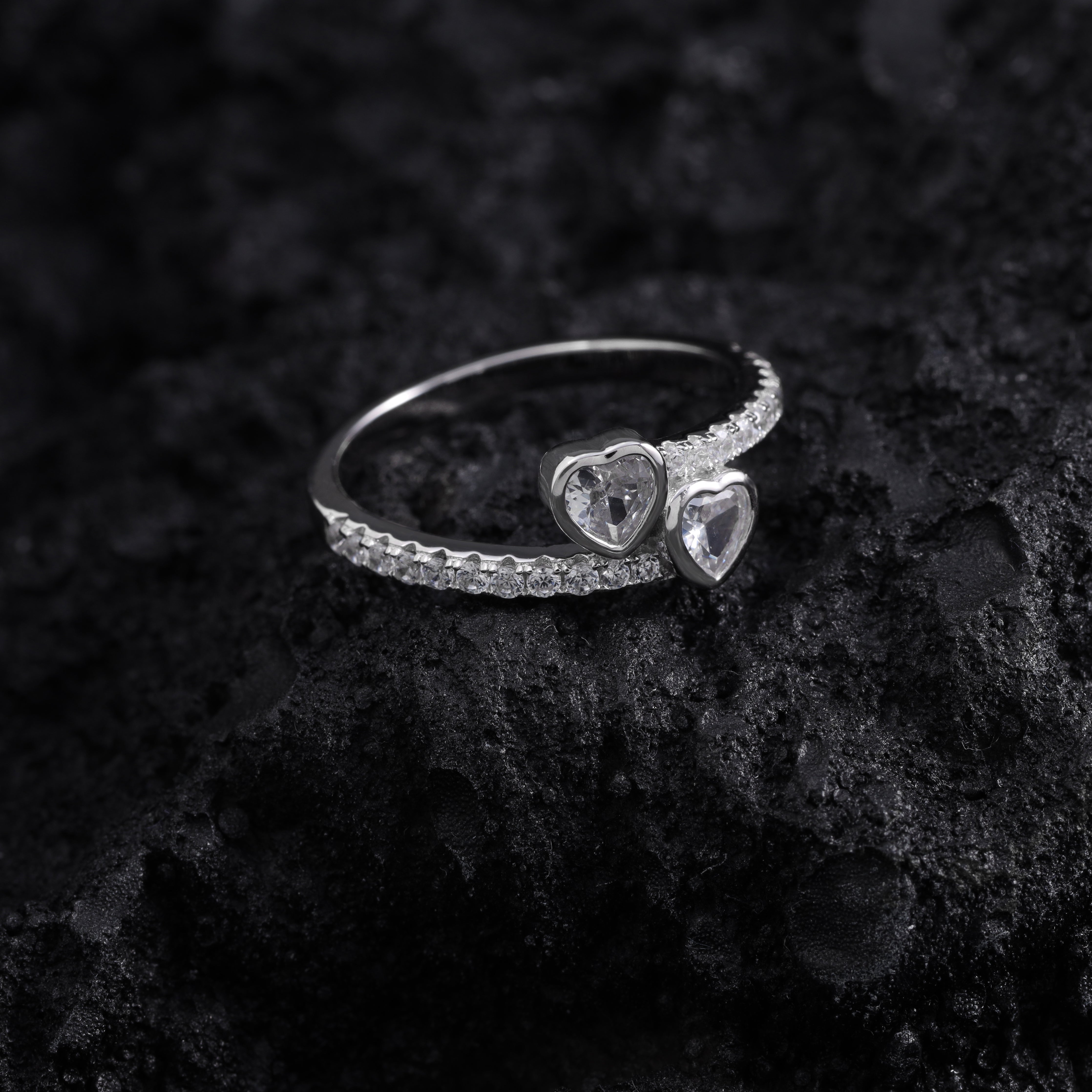 Damen Silberring Größe 6/7/8 aus 925 Sterlingsilber - Taipan Schmuck