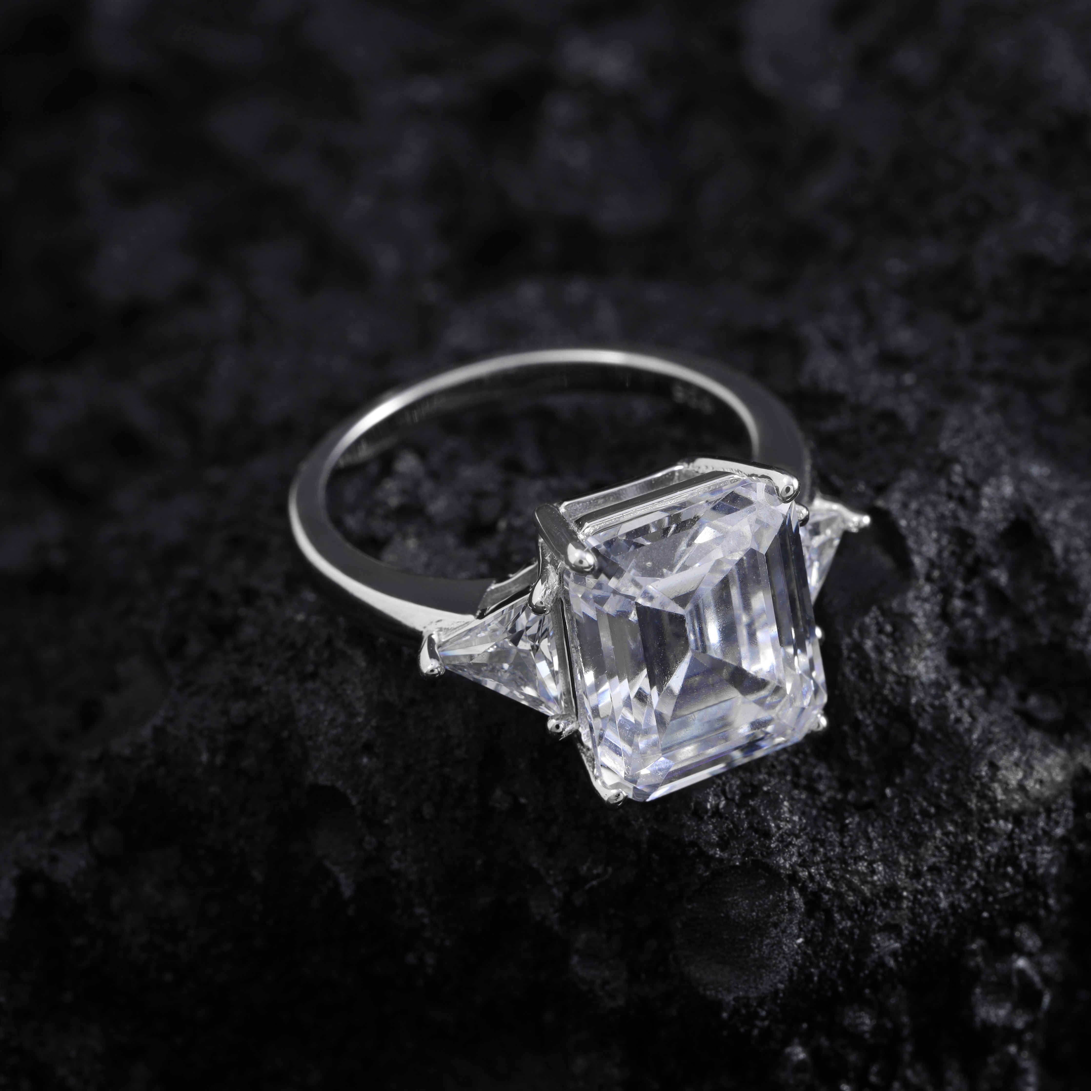 Damen Silberring Größe 6/7/8 aus 925 Sterlingsilber - Taipan Schmuck