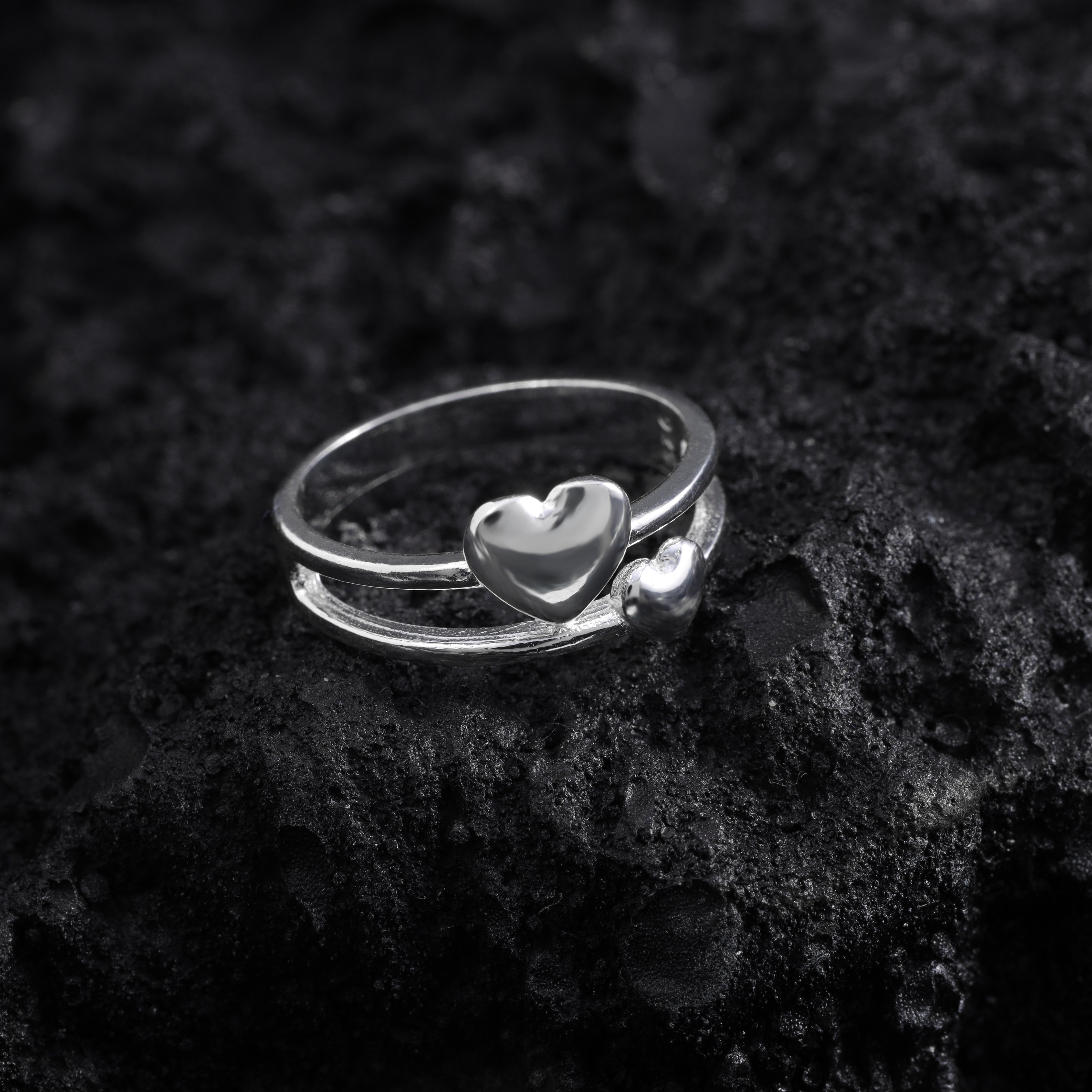 Damen Silberring Größe 6/7/8/9 aus 925 Sterlingsilber - Taipan Schmuck