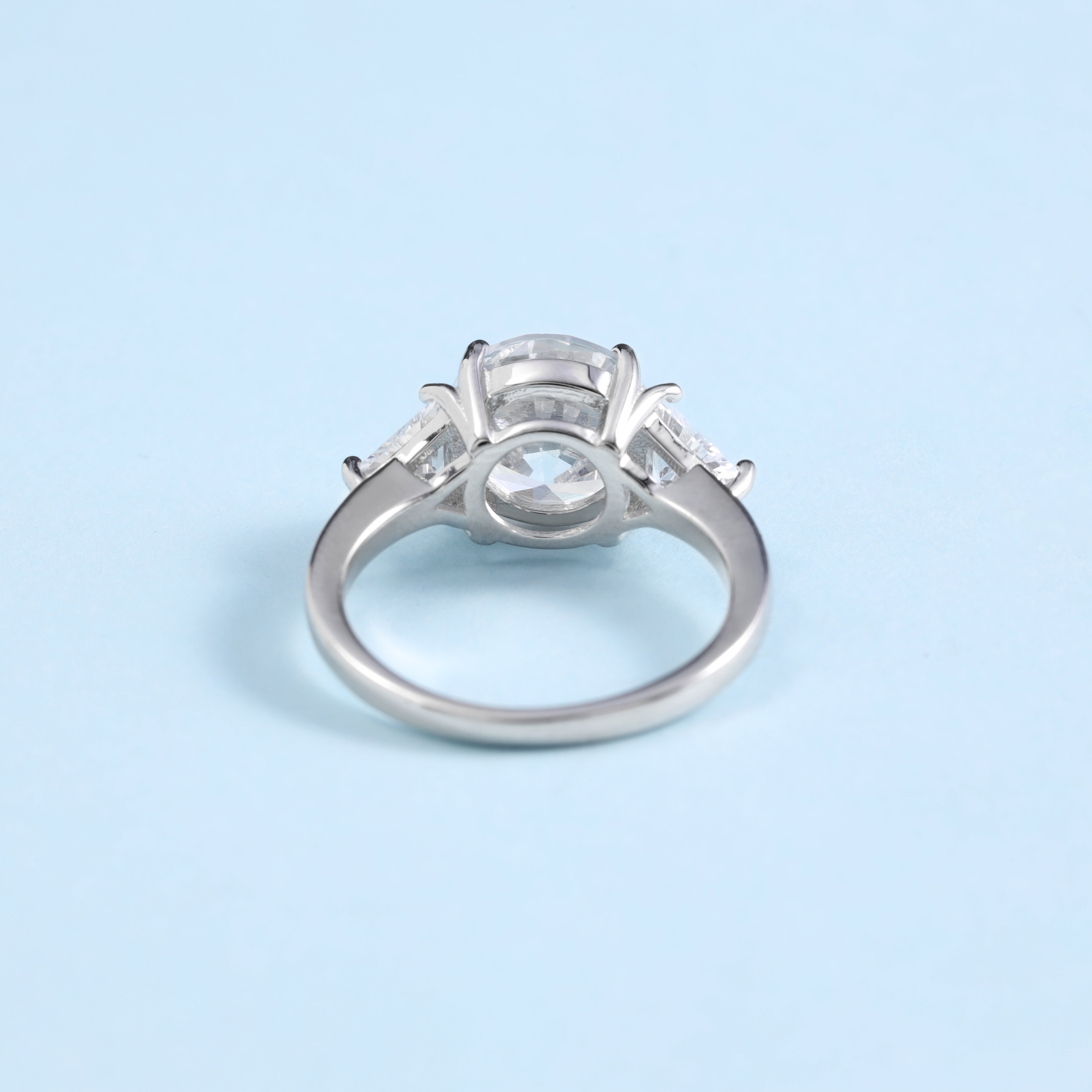 Damen Silberring Zirkonia Cocktailring Größe 6-8 aus 925 Sterlingsilber - Taipan Schmuck