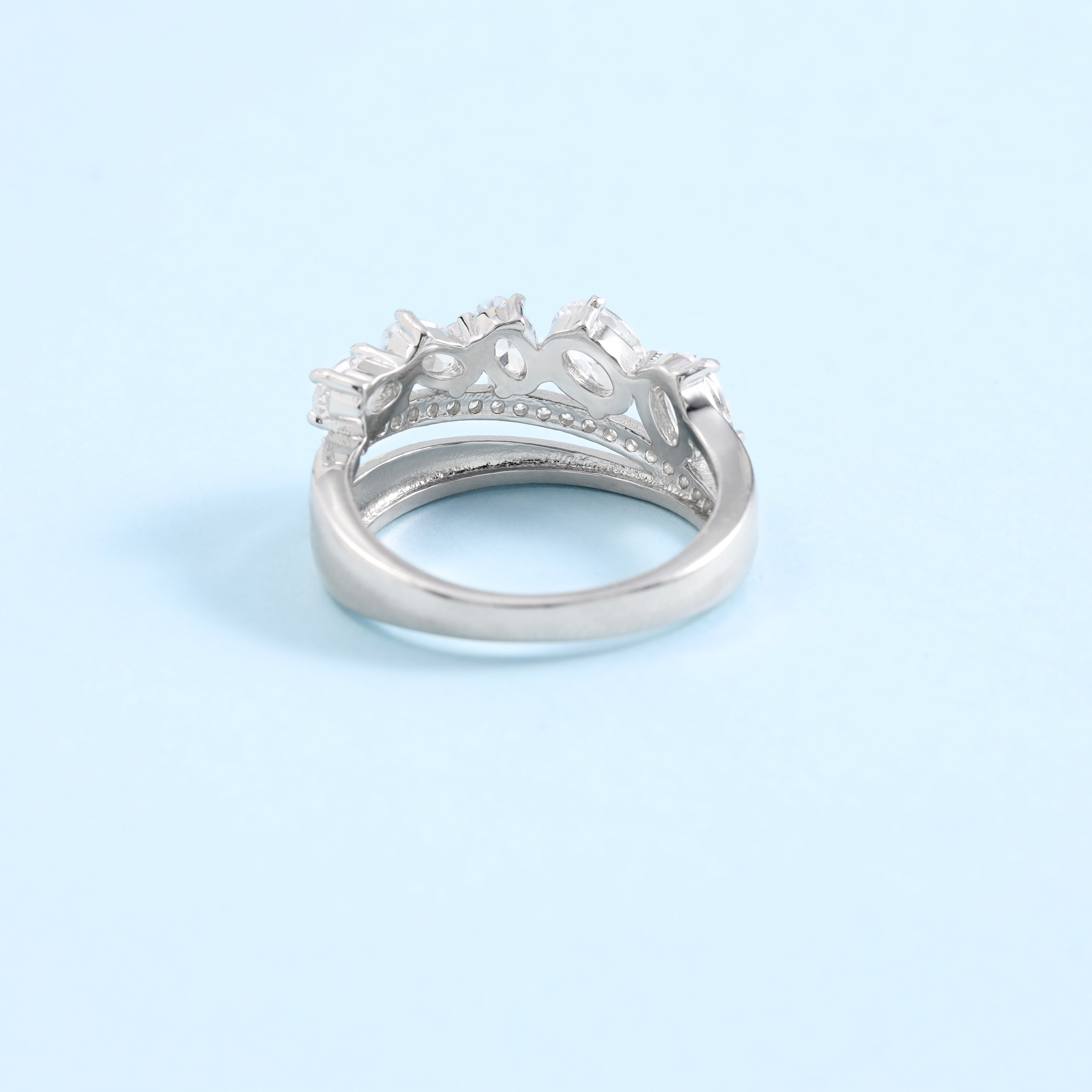 Damen Silberring Größe 6-9 aus 925 Sterlingsilber - Taipan Schmuck