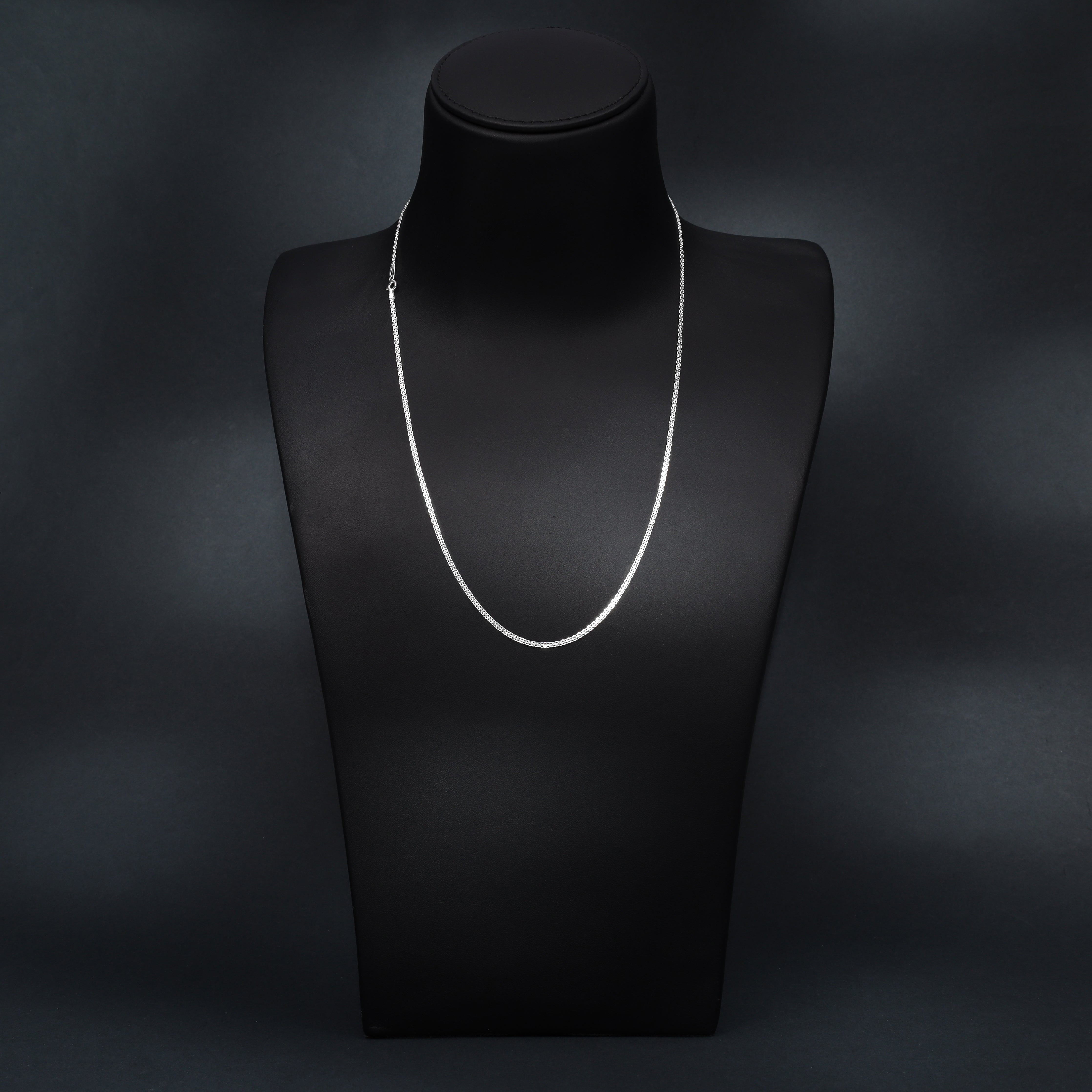 Bismarck Kette 2mm breit aus 925 Sterling Silber unisex - Taipan Schmuck