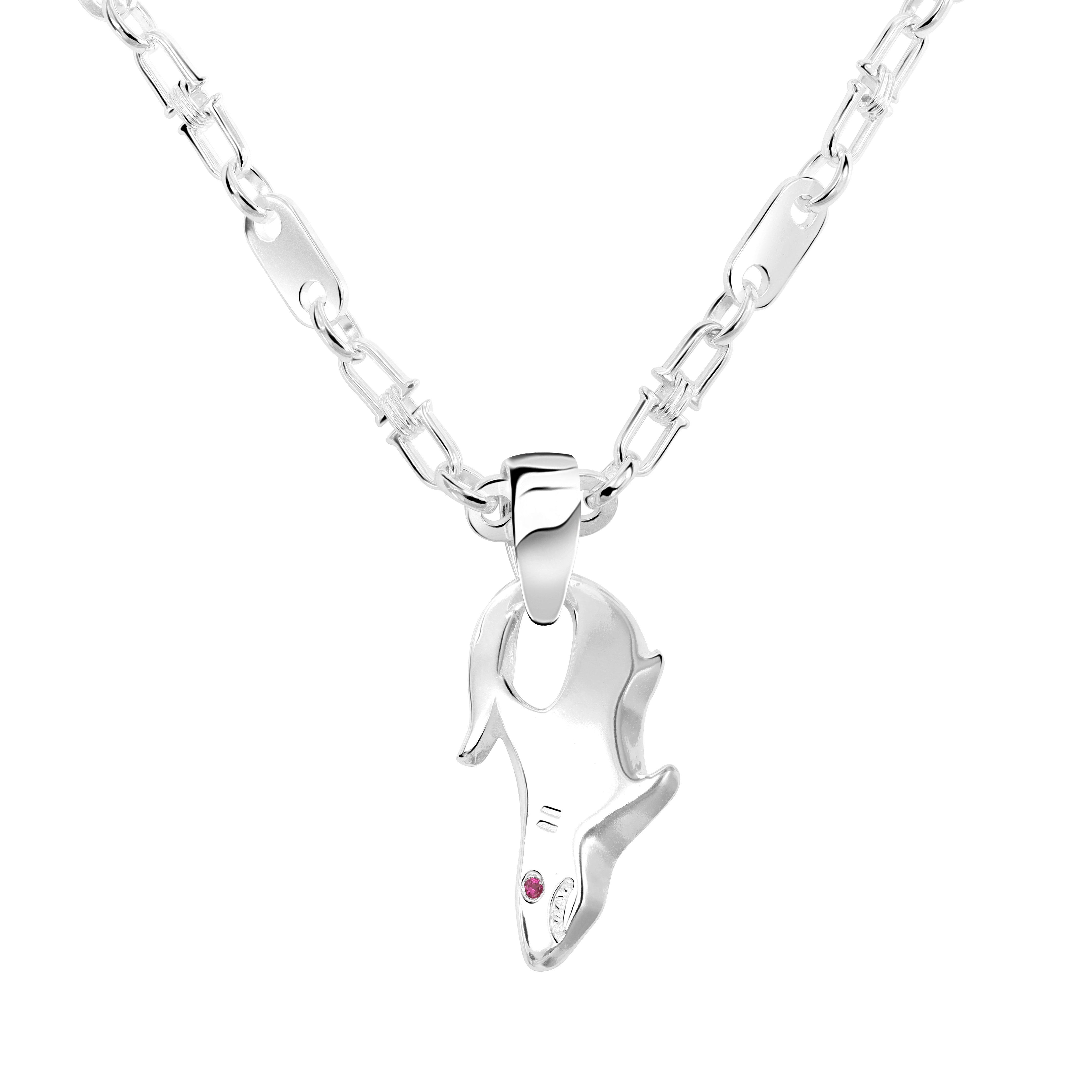 Hai Shark Anhänger aus 925 Sterlingsilber