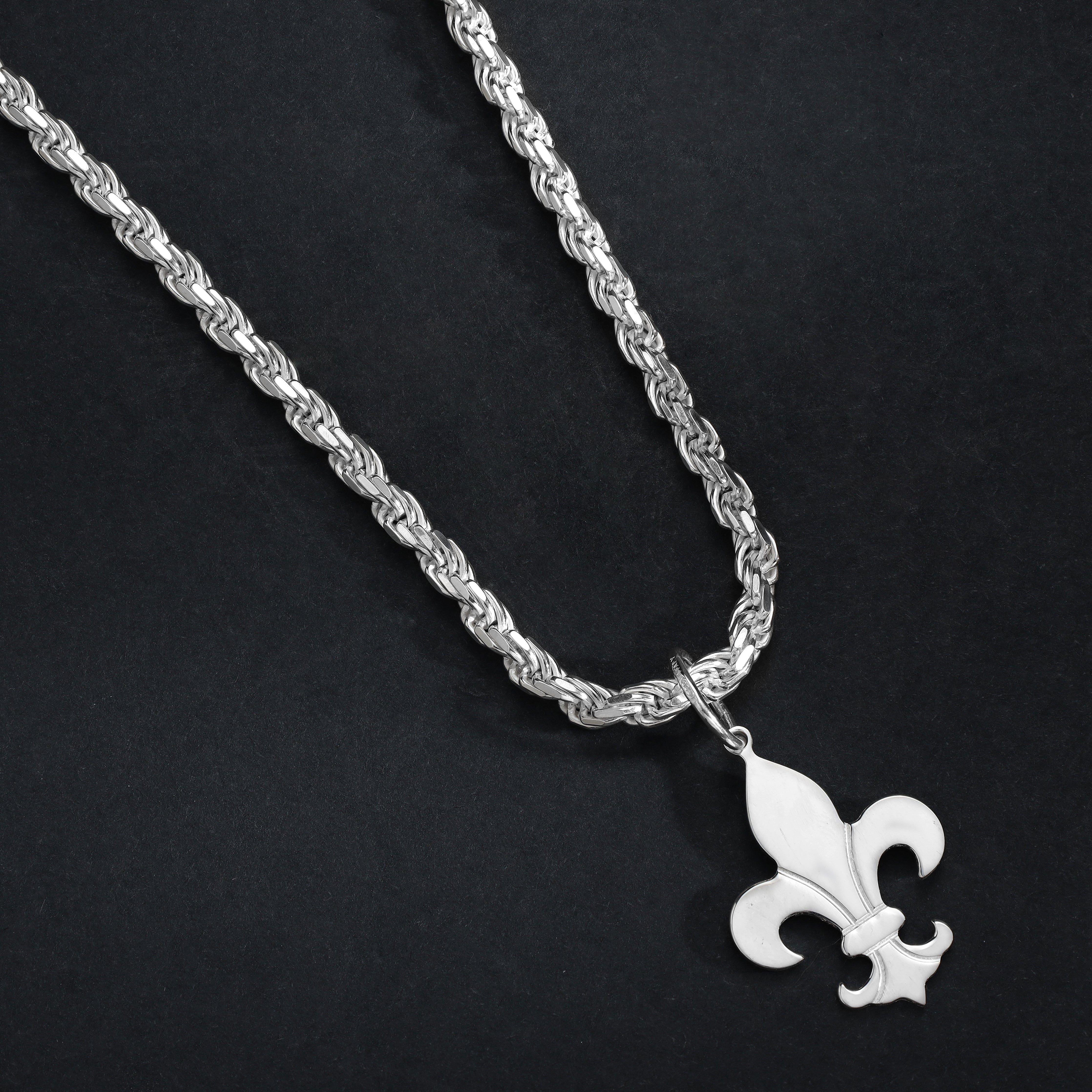 Verschiedene Anhänger aus 925 Sterlingsilber Rose / Lilie / Betende Hände / Feder / Palme - Taipan Schmuck