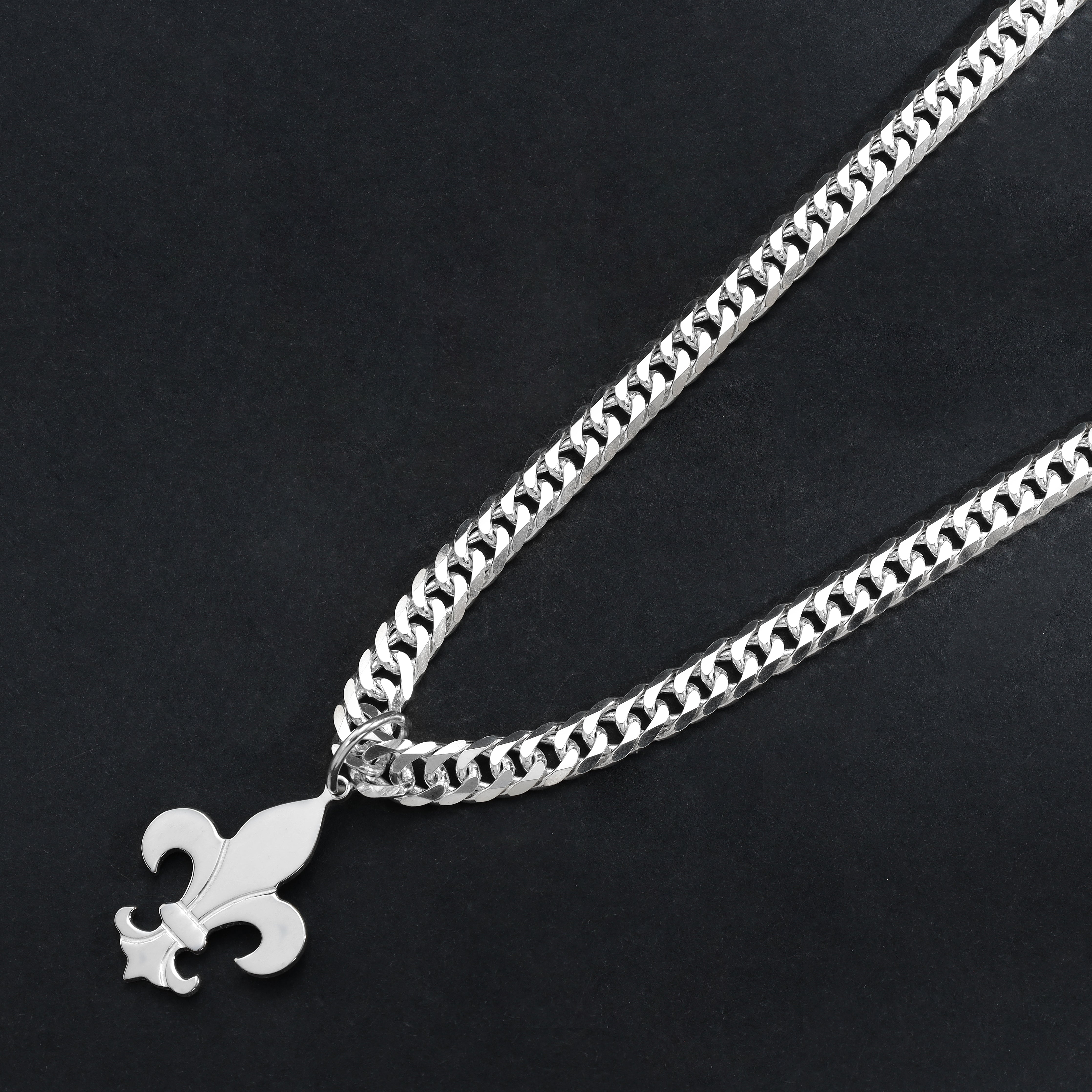 Verschiedene Anhänger aus 925 Sterlingsilber Rose / Lilie / Betende Hände / Feder / Palme - Taipan Schmuck