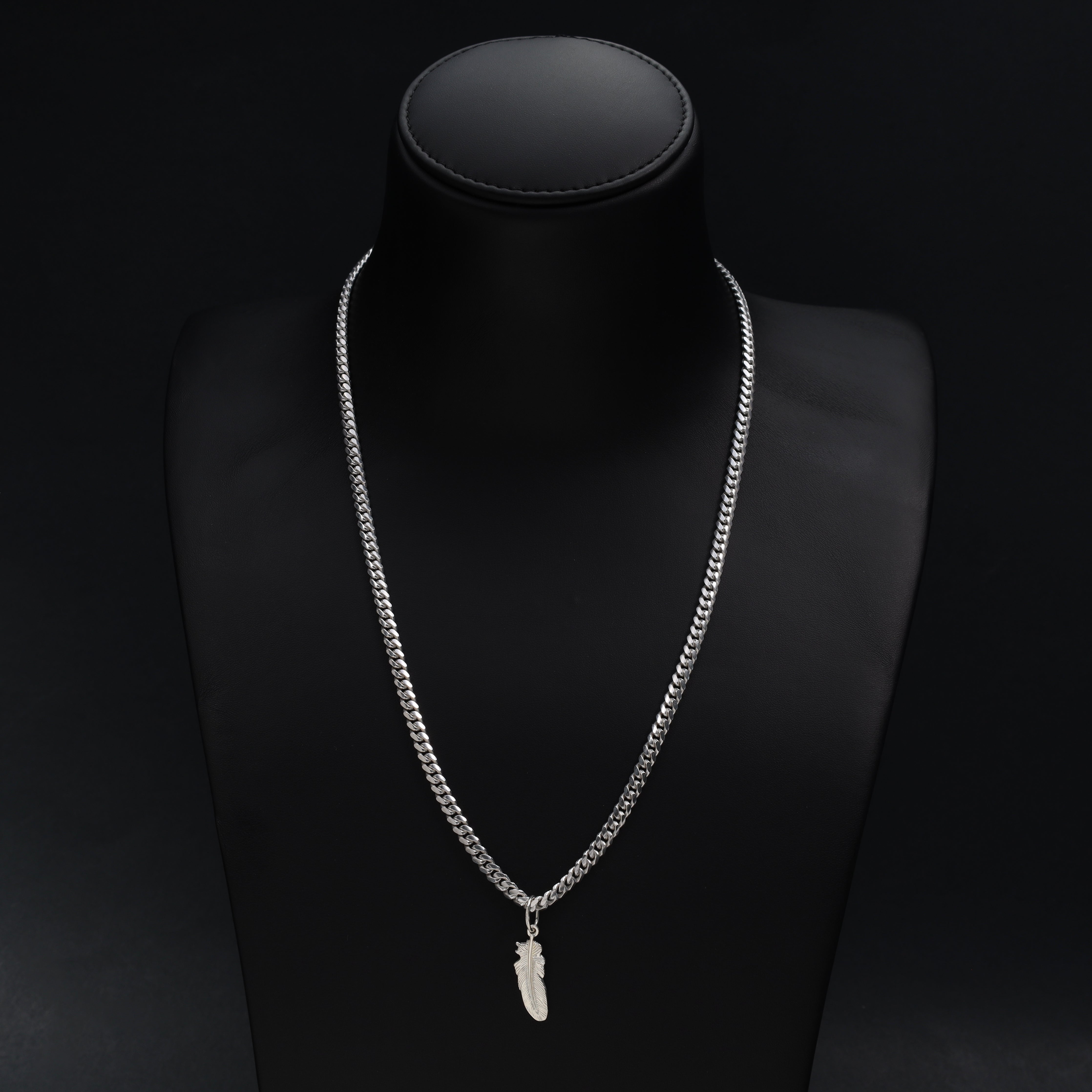 Set 9 - Miami Cuban Link 5mm + Anhänger aus 925 Silber - Taipan Schmuck