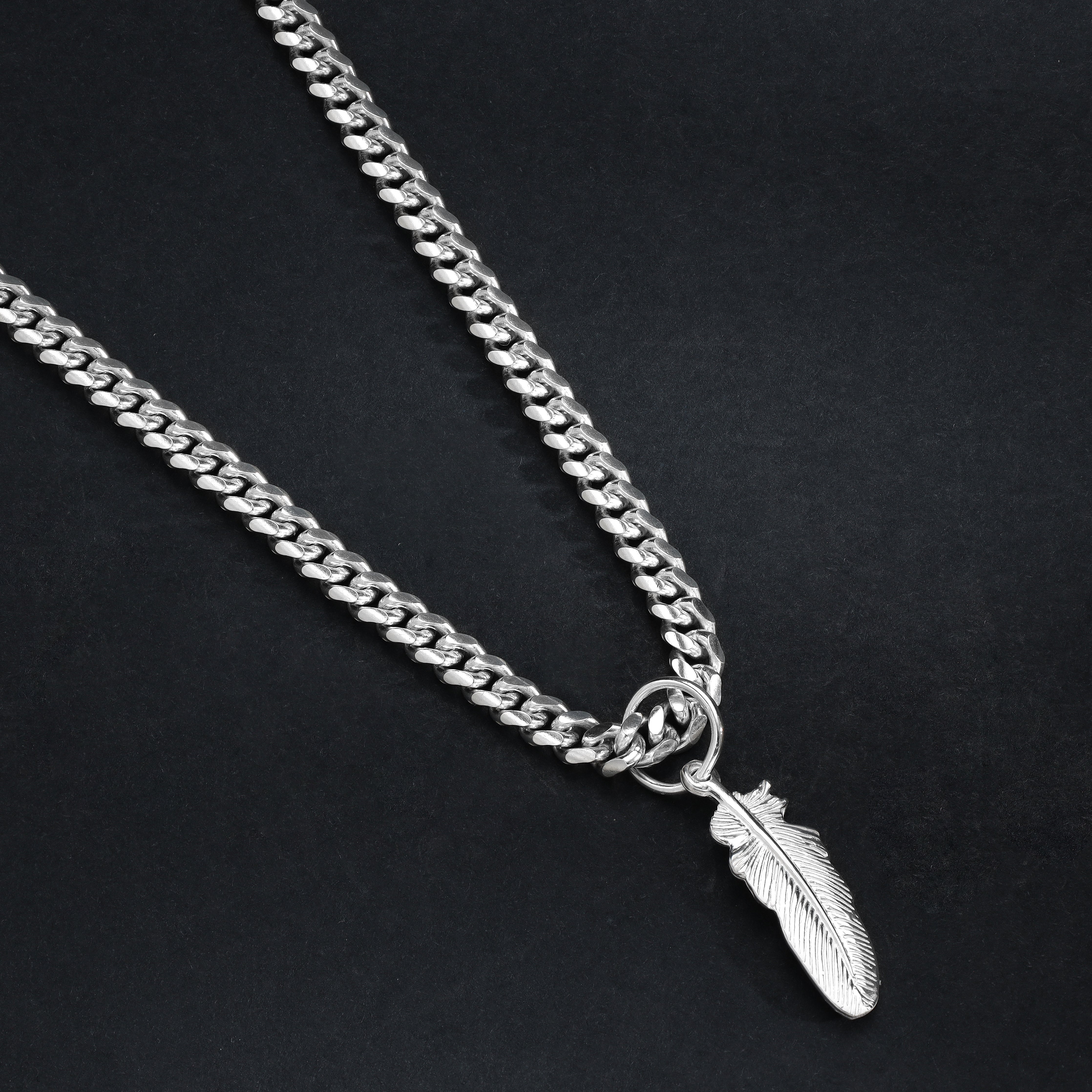 Verschiedene Anhänger aus 925 Sterlingsilber Rose / Lilie / Betende Hände / Feder / Palme - Taipan Schmuck