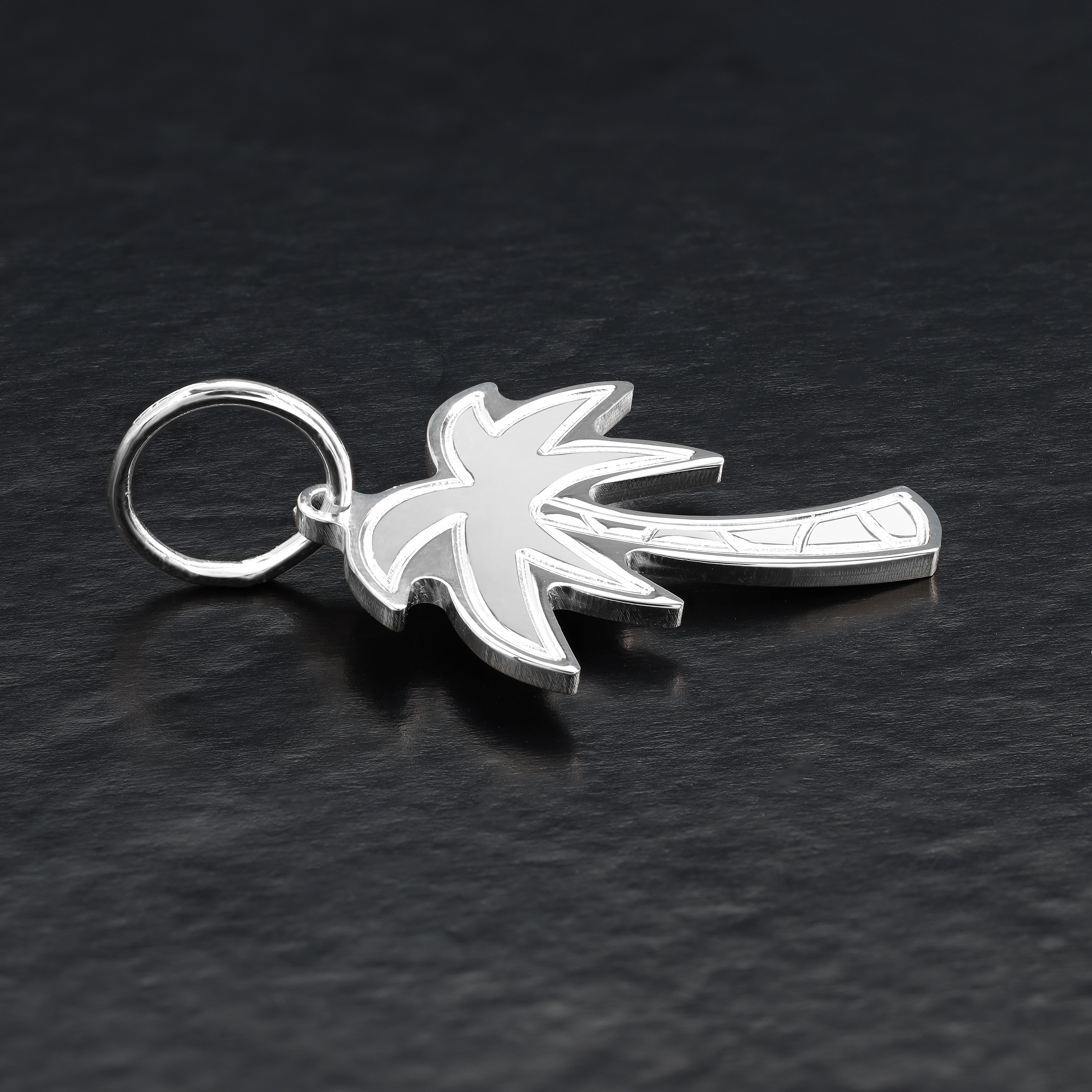 Verschiedene Anhänger aus 925 Sterlingsilber Rose / Lilie / Betende Hände / Feder / Palme - Taipan Schmuck
