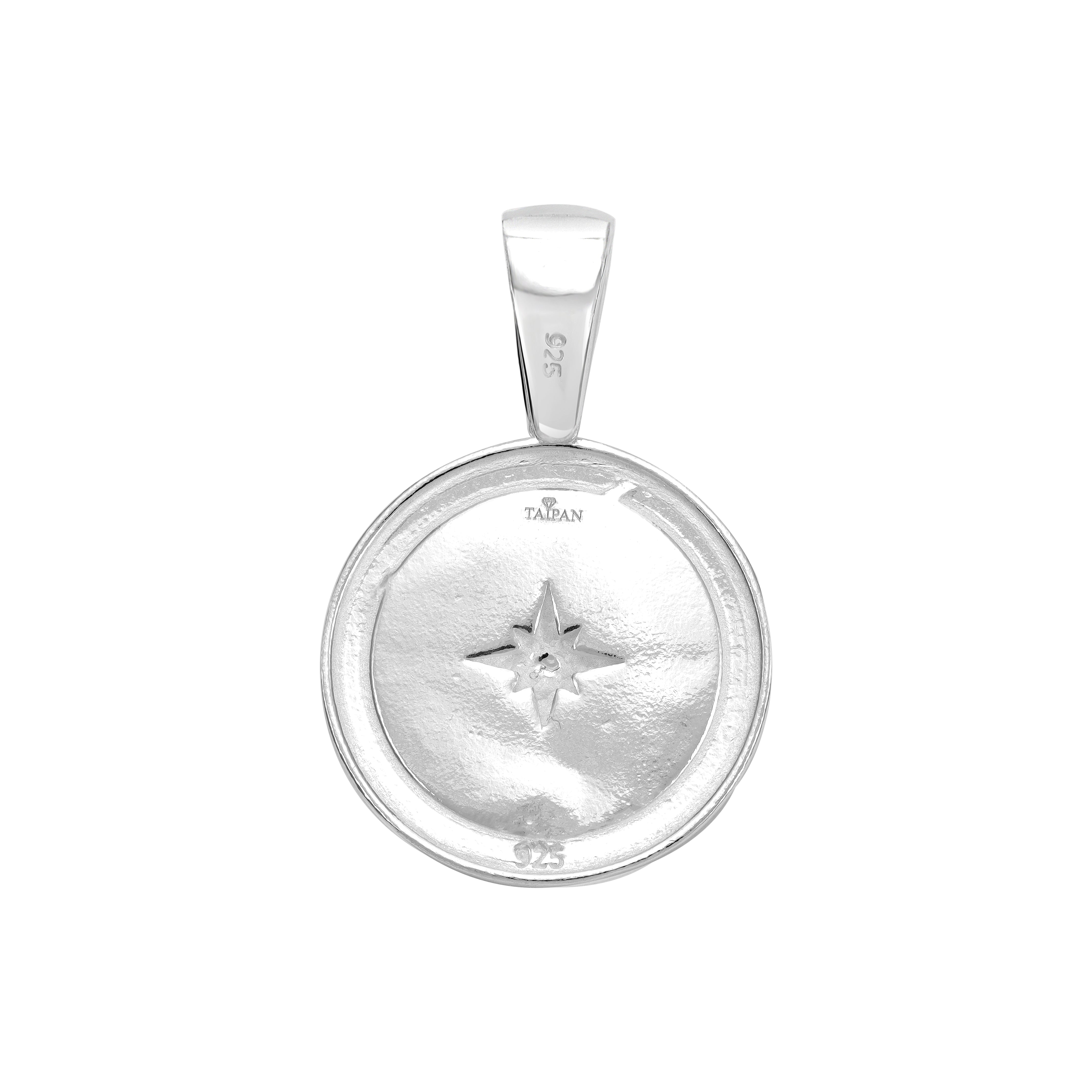 Kompass Anhänger aus 925 Sterlingsilber (PE462) "Oriental Dream" - Taipan Schmuck