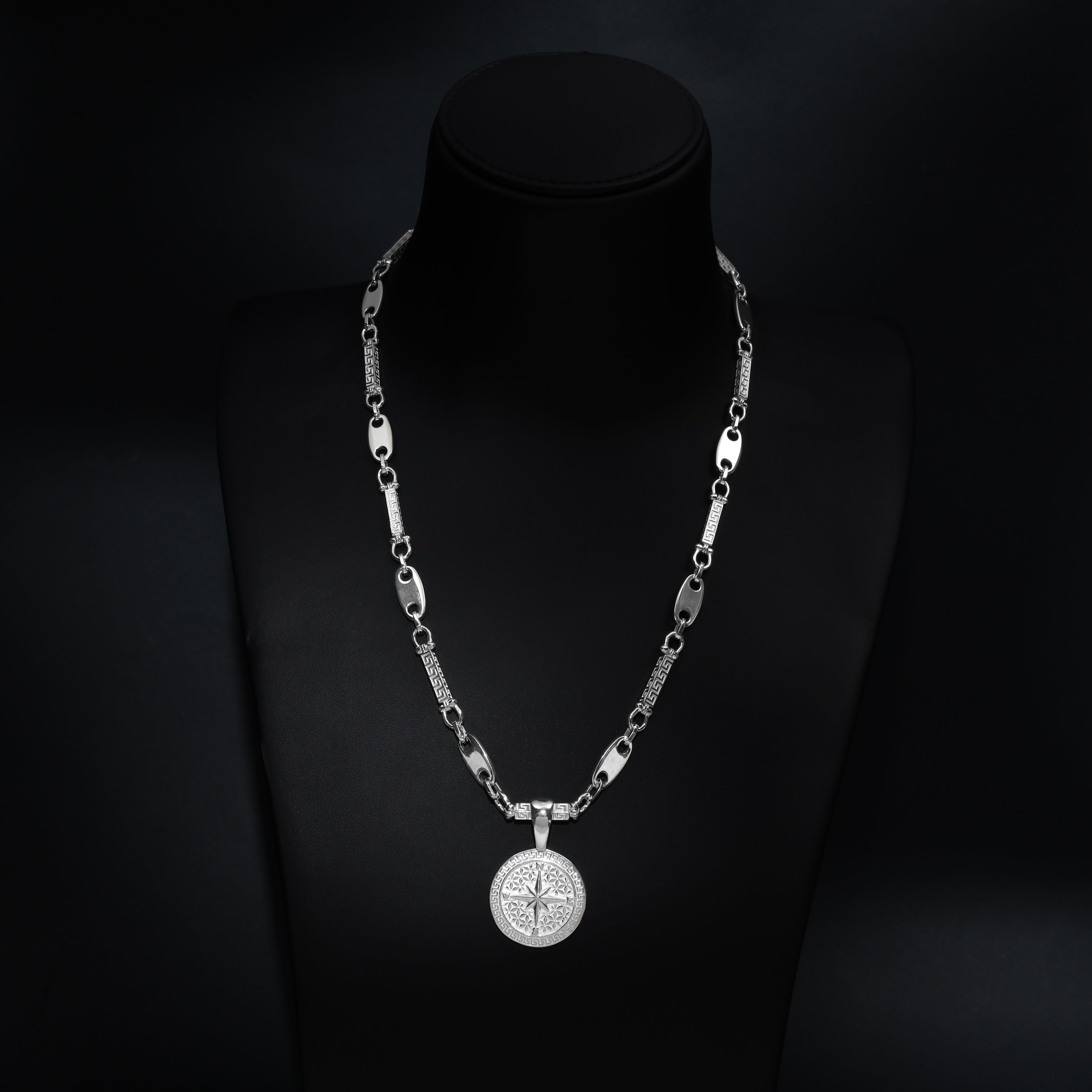 Kompass Anhänger aus 925 Sterlingsilber (PE462) "Oriental Dream" - Taipan Schmuck