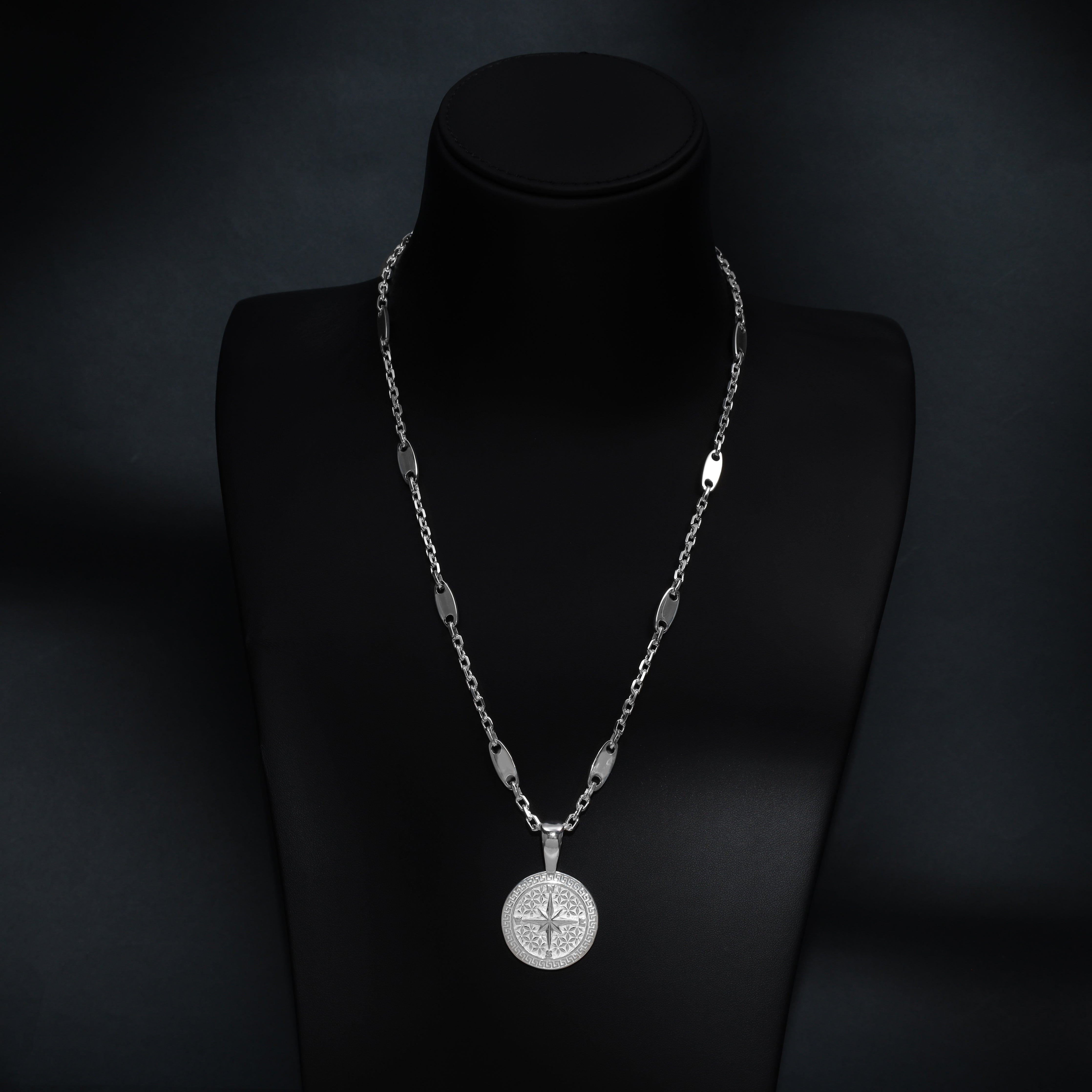 Kompass Anhänger aus 925 Sterlingsilber (PE462) "Oriental Dream" - Taipan Schmuck