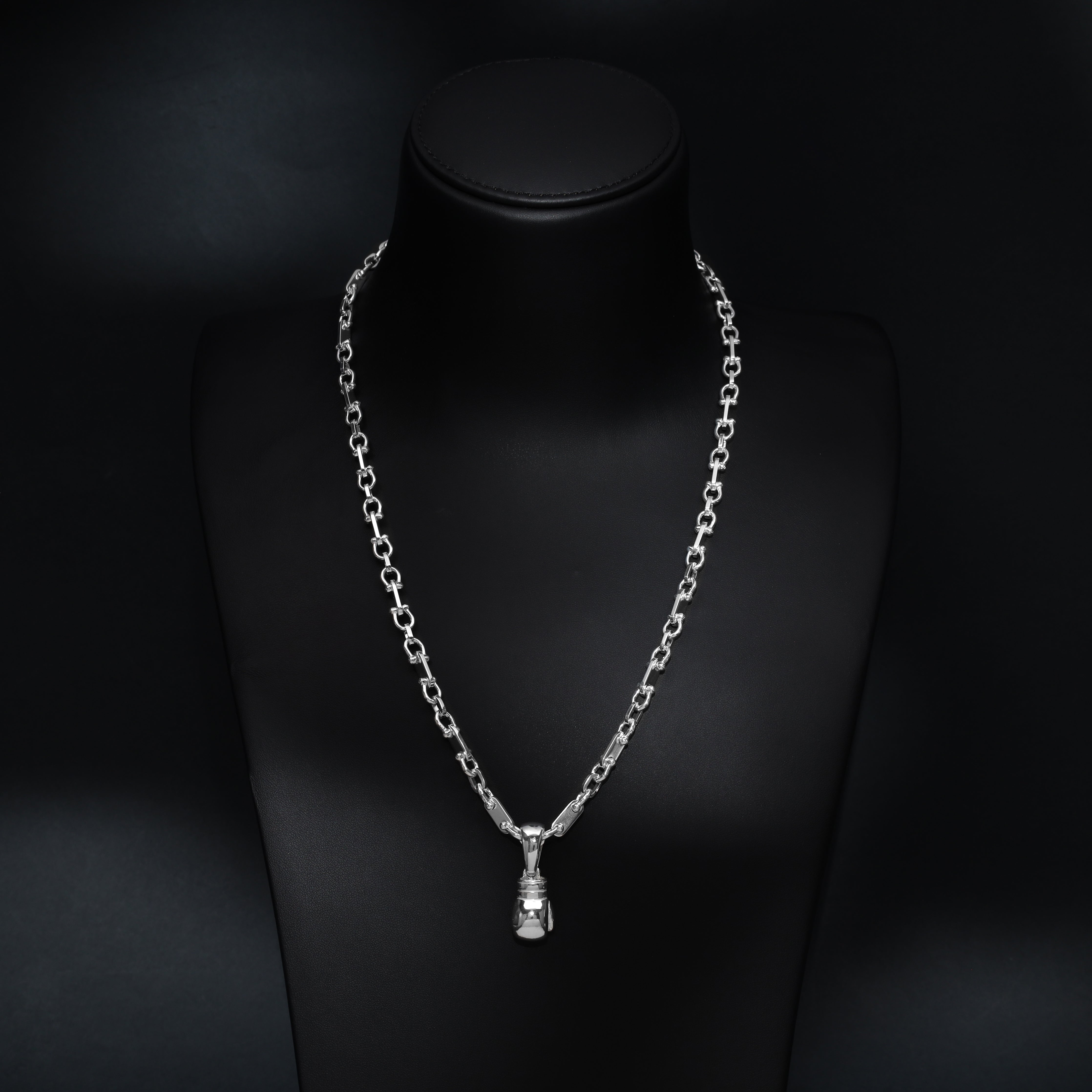 Boxhandschuh Anhänger aus 925 Sterlingsilber (PE473) - Taipan Schmuck