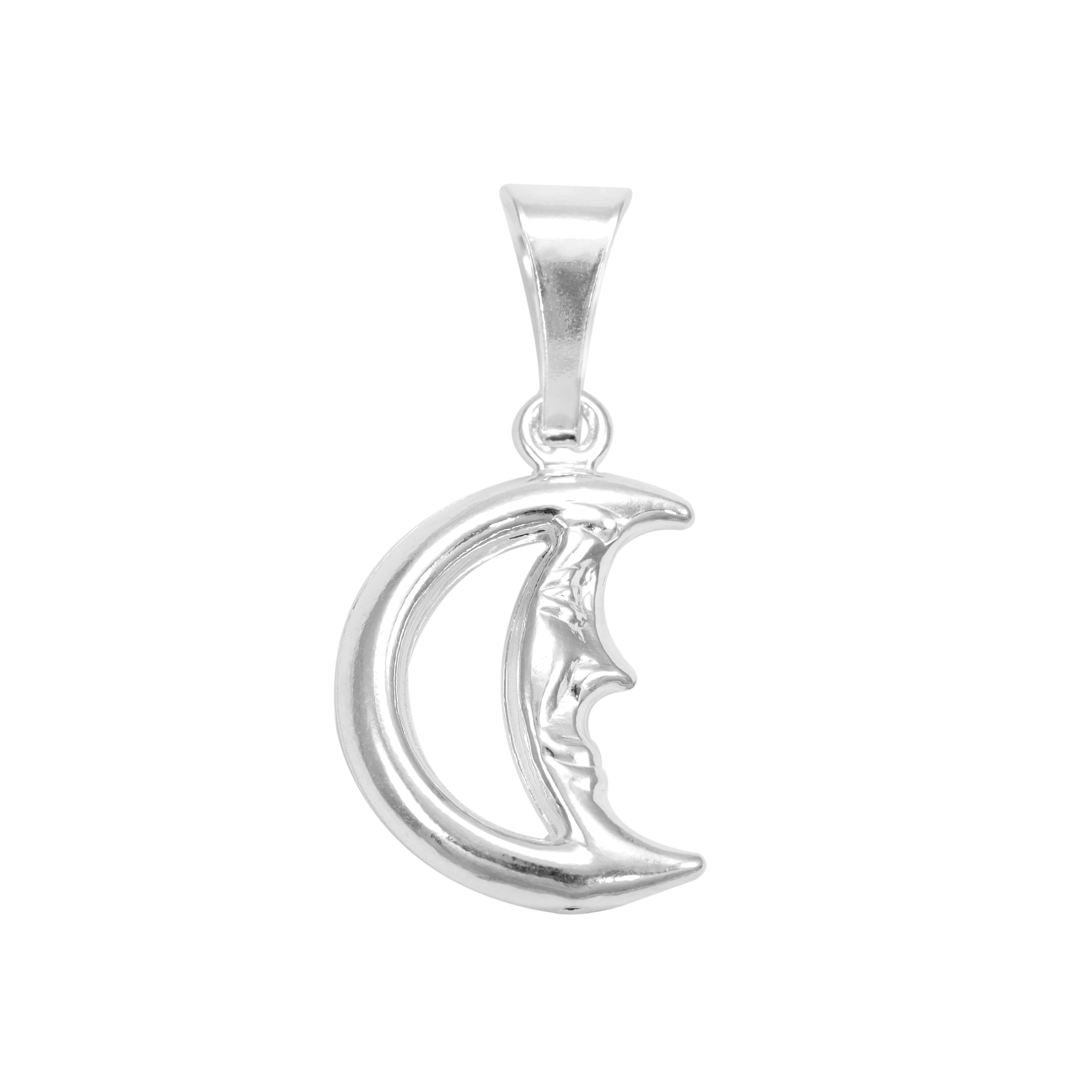 Halbmond Anhänger aus 925 Sterlingsilber Kettenanhänger - Taipan Schmuck
