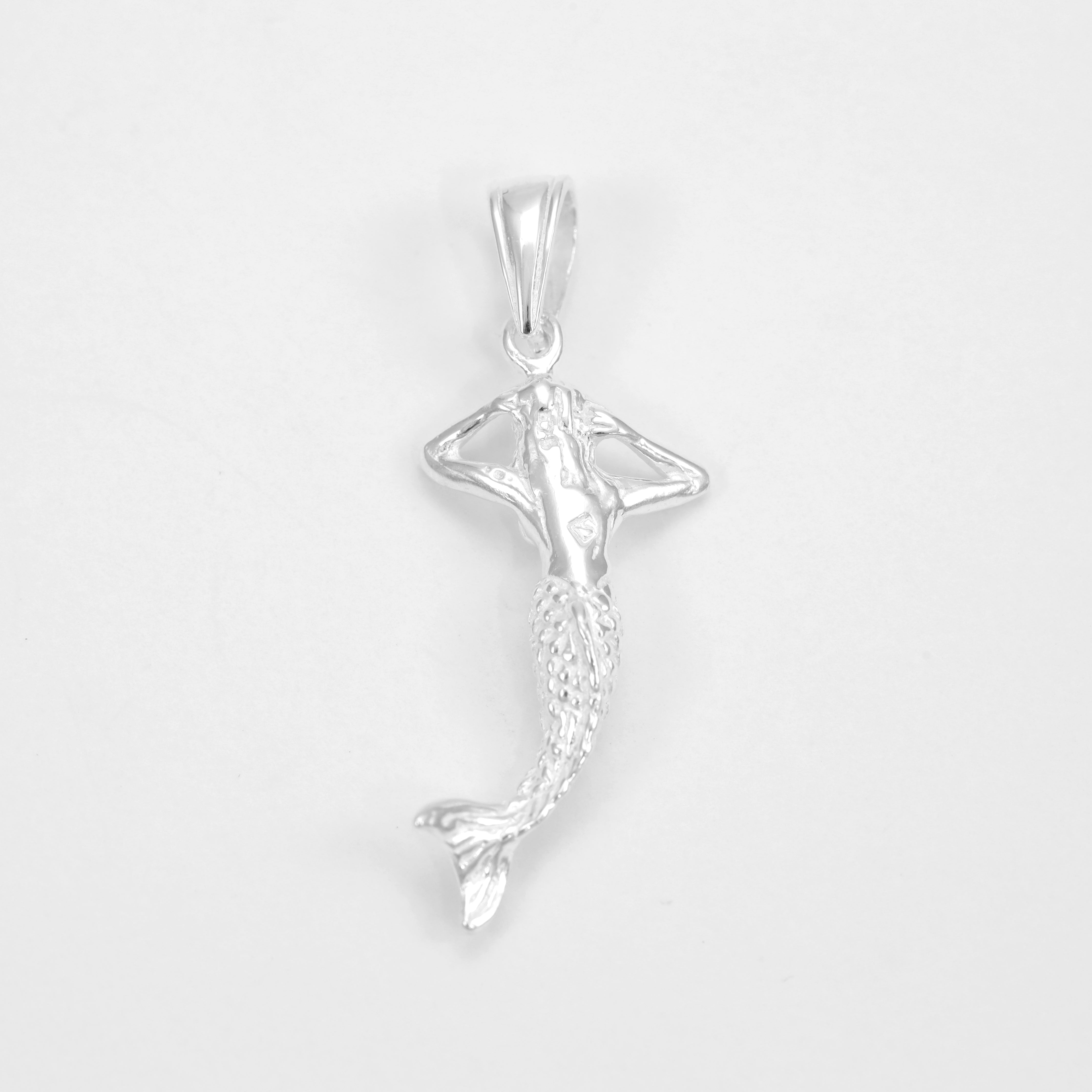 Meerjungfrau Anhänger aus 925 Sterlingsilber Kettenanhänger - Taipan Schmuck