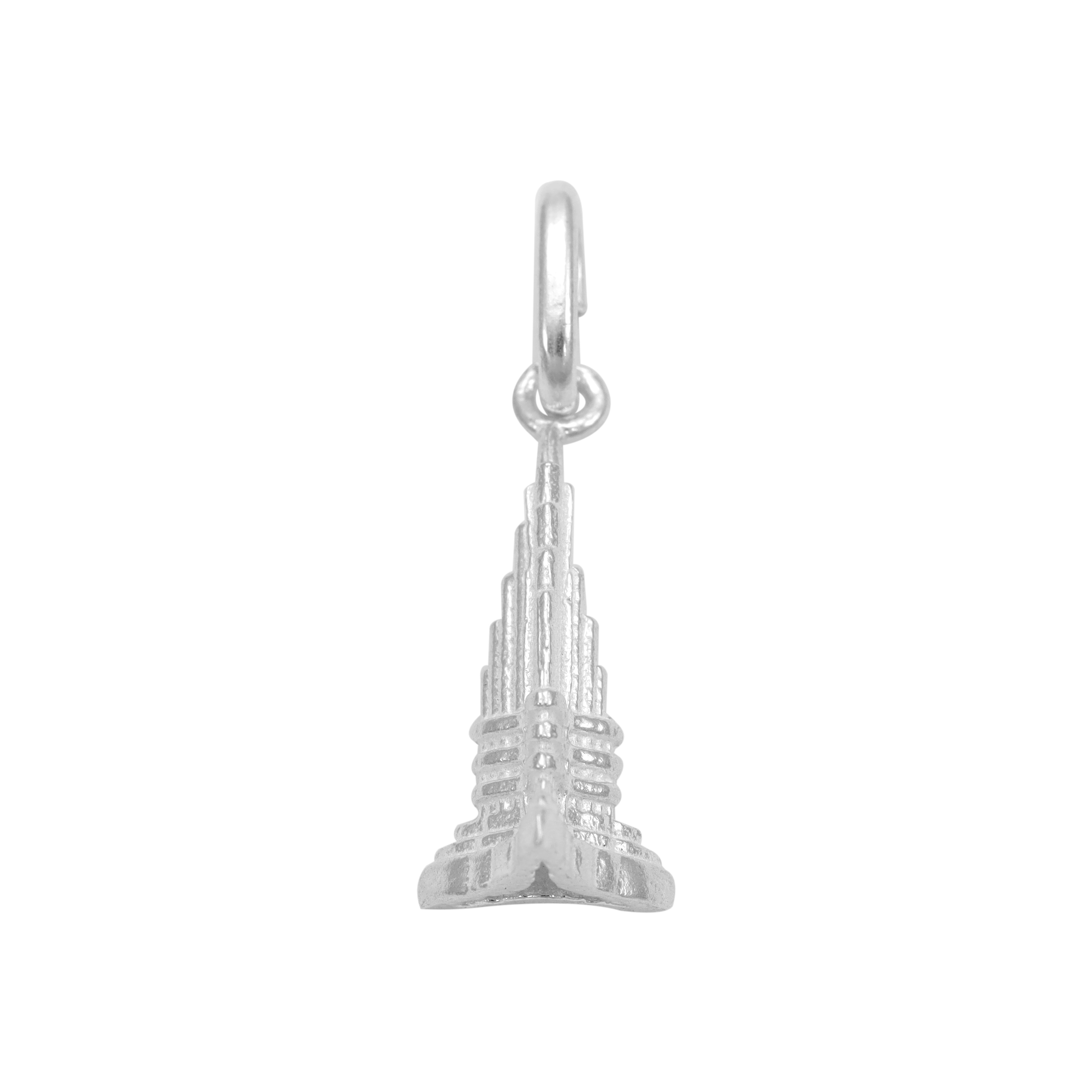 Klein Burj Khalifa Anhänger aus 925 Sterlingsilber (PE439) - Taipan Schmuck