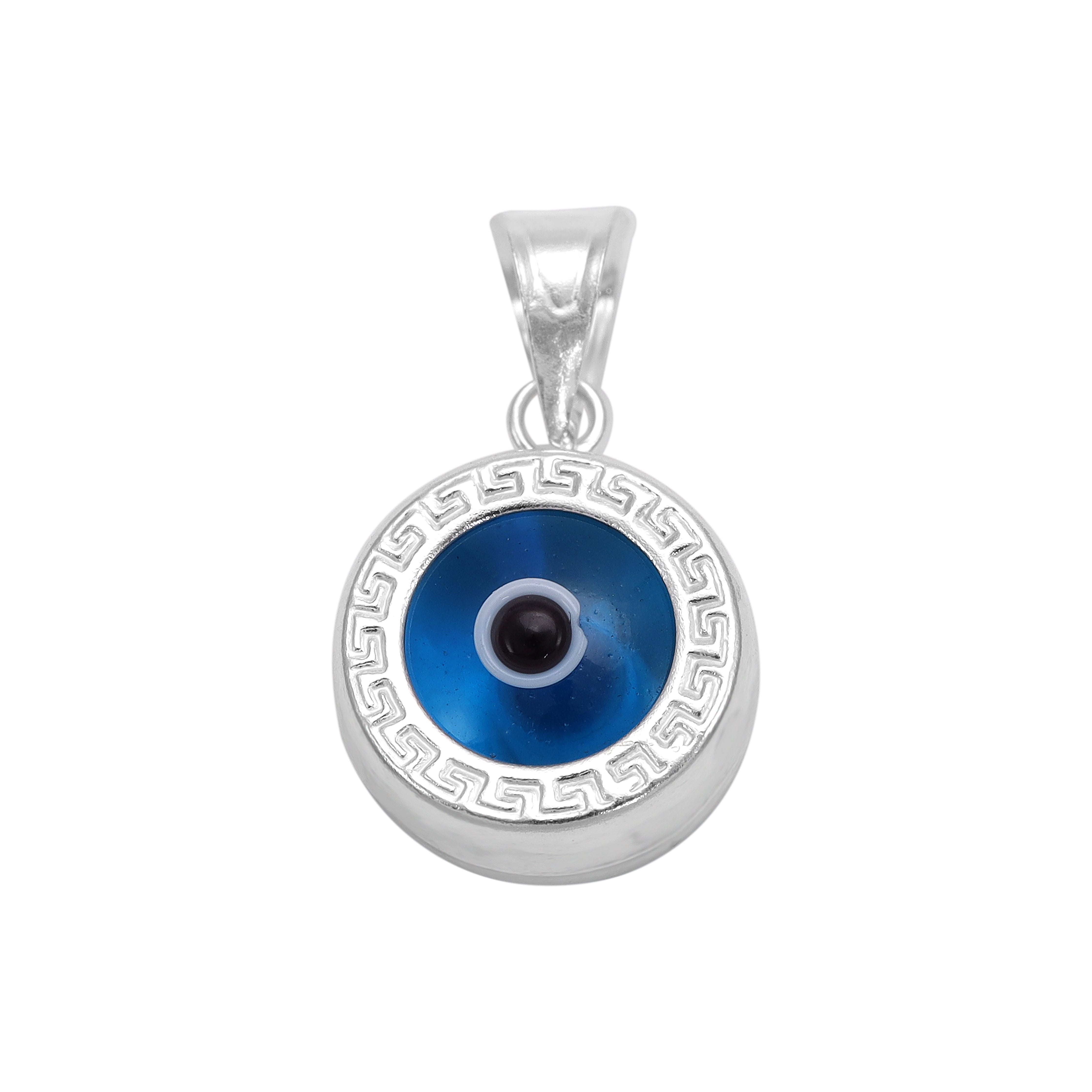 Nazar Nazar Evil Eye Anhänger Santorini Design aus 925 Sterlingsilber