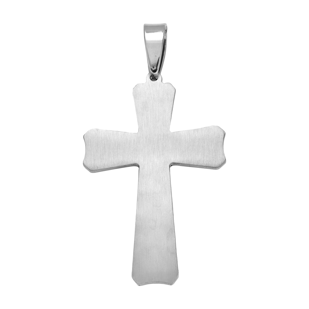 Sehr Großer Kreuz Anhänger aus Edelstahl - Taipan Schmuck