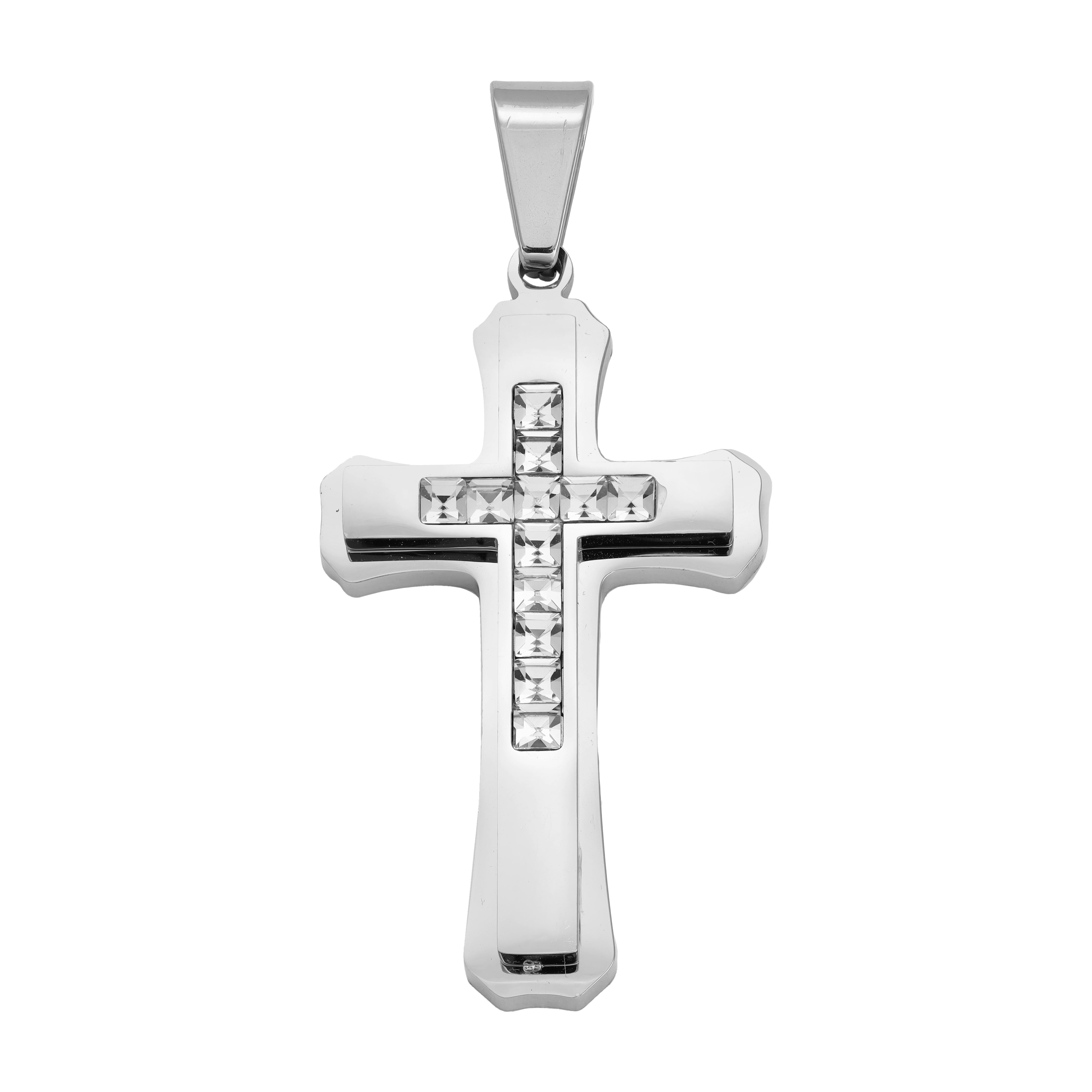 Verschiedene Kreuz Anhänger aus Edelstahl - Taipan Schmuck