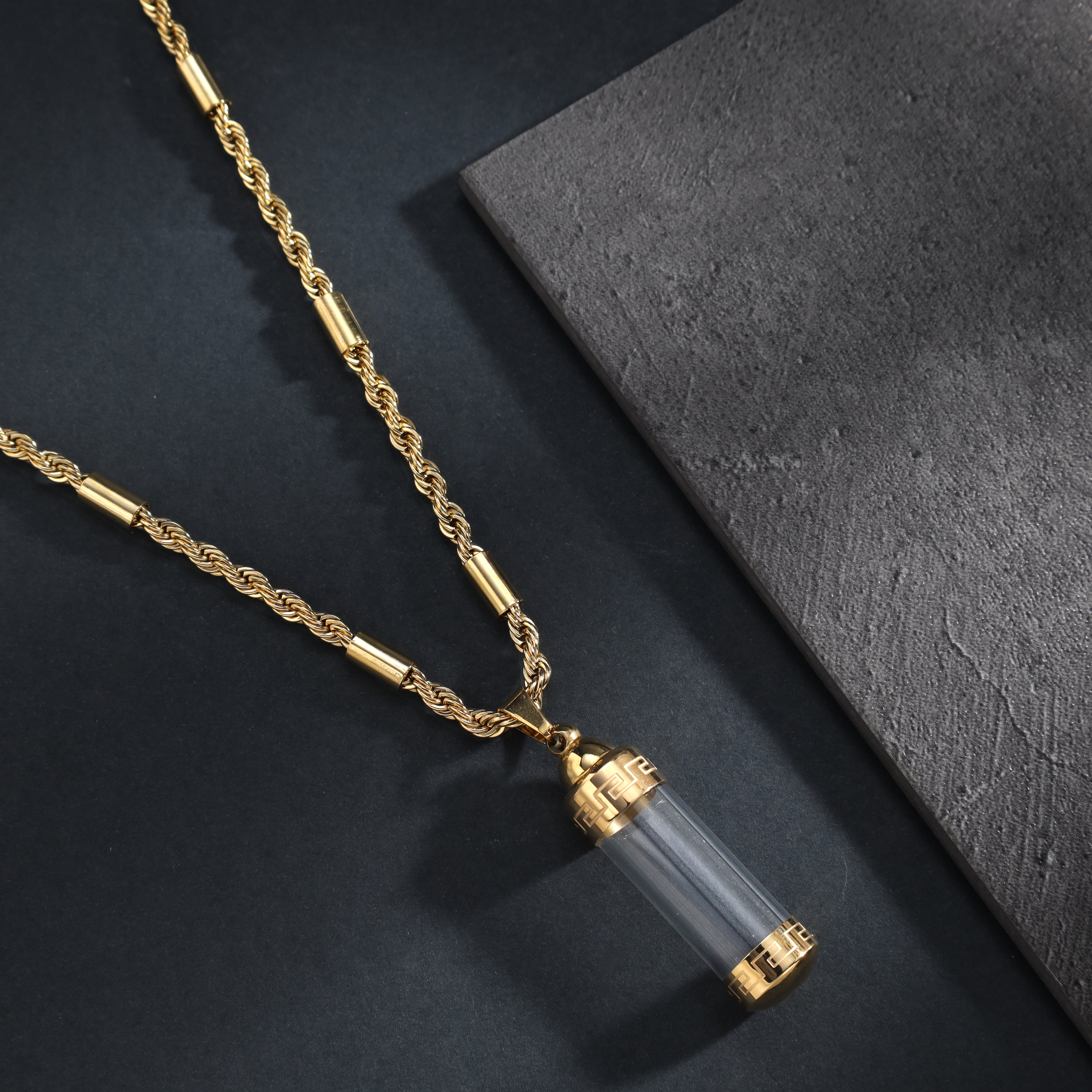 Verschiedene Anhänger aus Edelstahl 18K Vergoldet - Taipan Schmuck