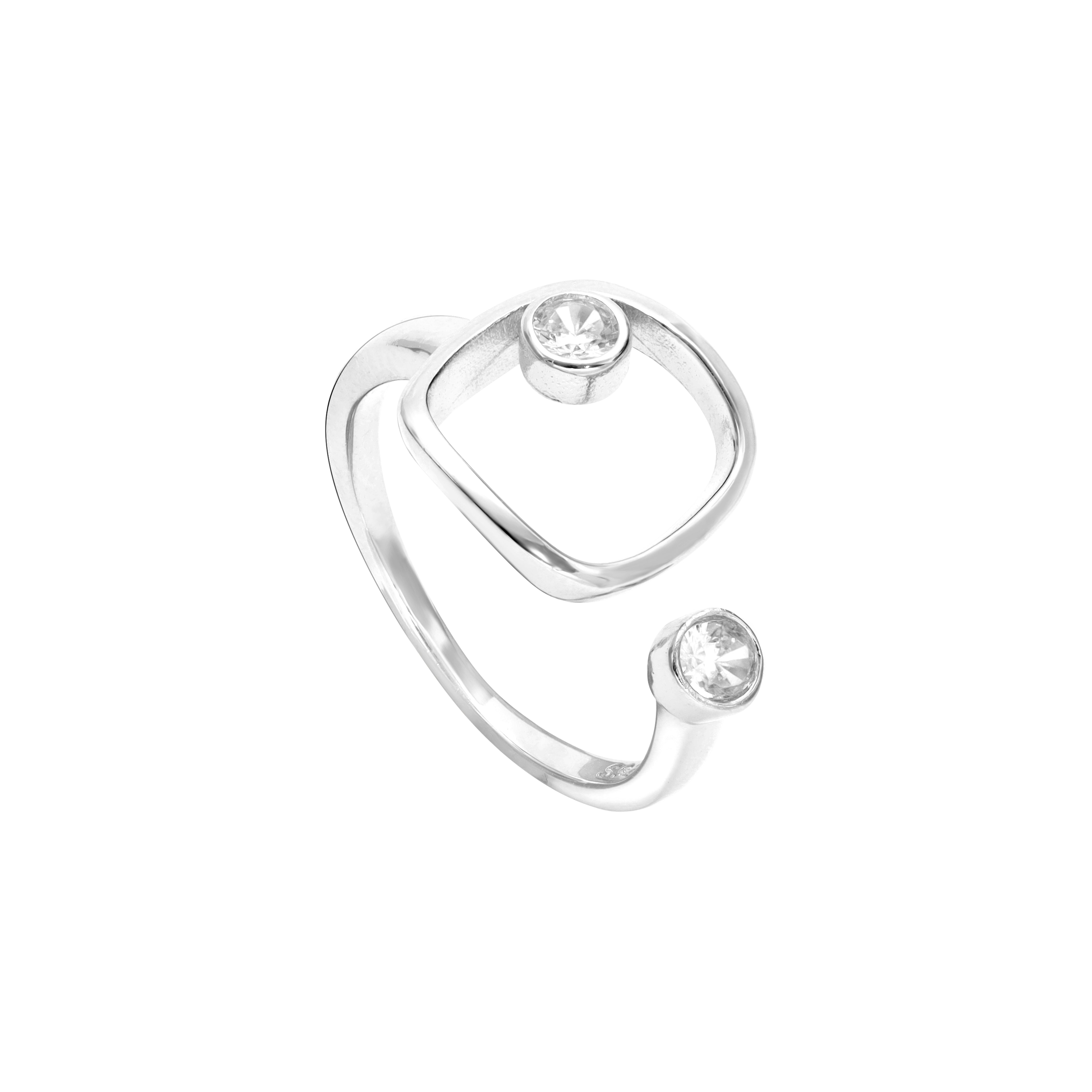 Damen Silberring Zirkonia Ring aus 925 Sterlingsilber - Taipan Schmuck