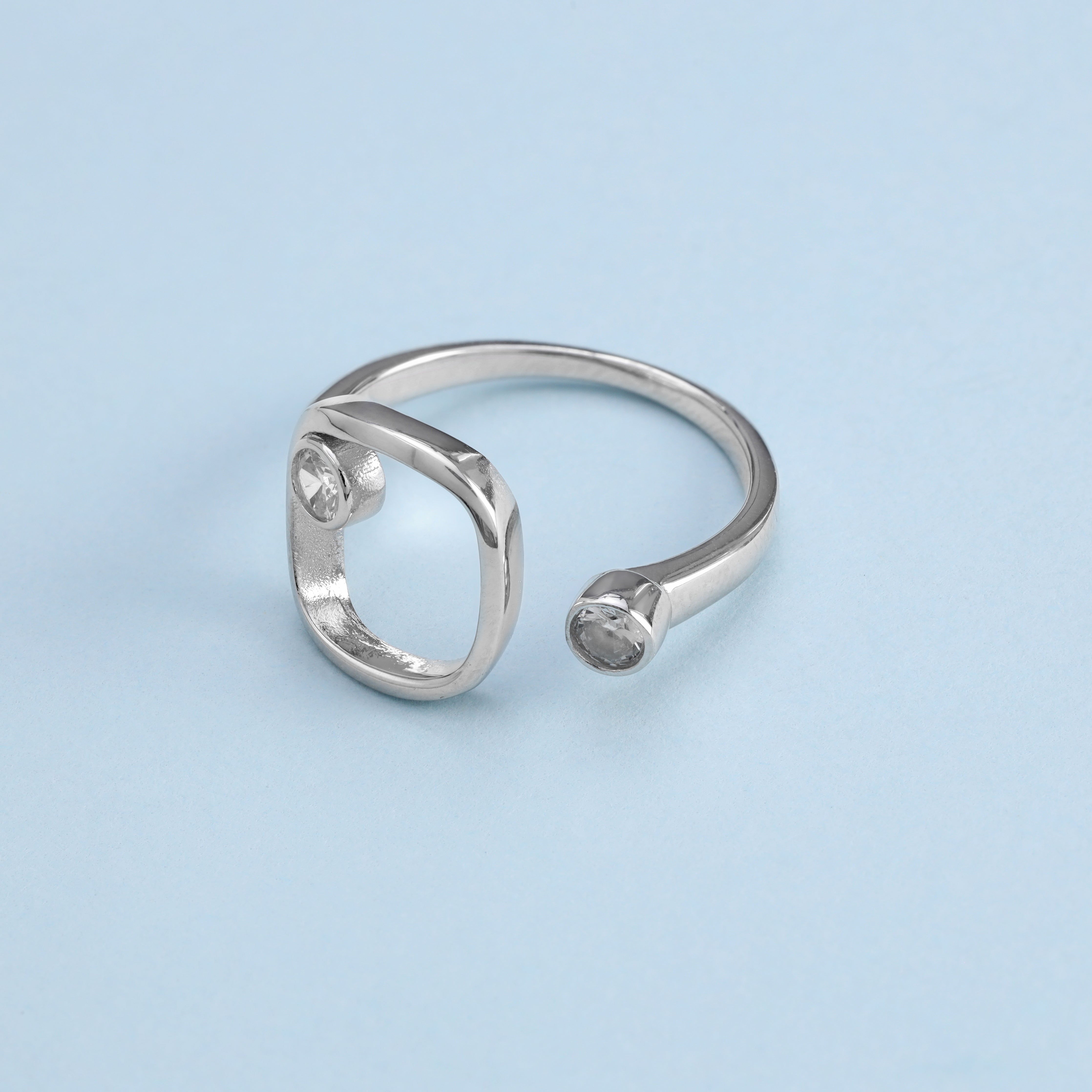 Damen Silberring Zirkonia Ring aus 925 Sterlingsilber - Taipan Schmuck