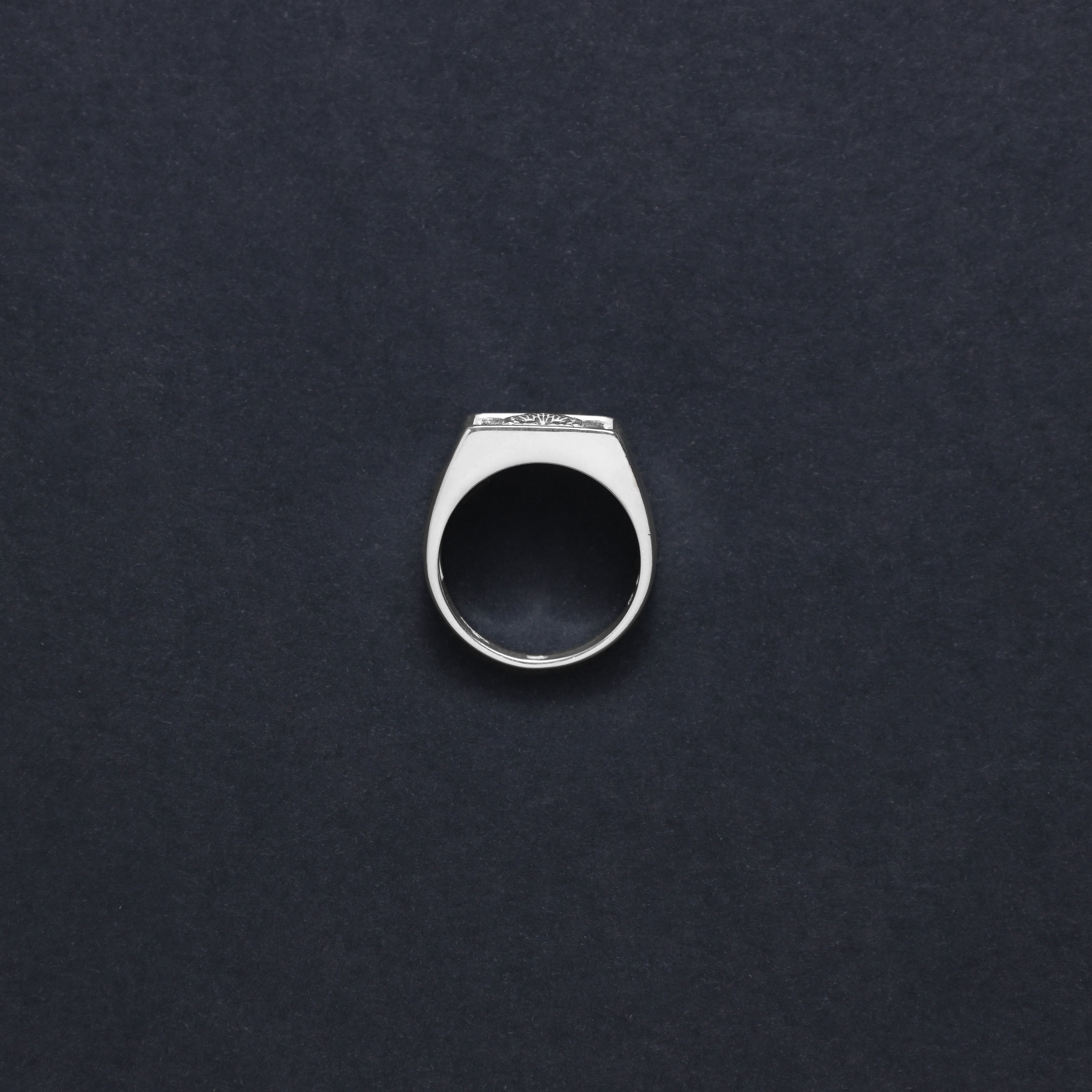 Albanischer Adler Albanien Eagle Flagge Shqiptar Silberring aus 925 Sterlingsilber Größe 8-12 - Taipan Schmuck