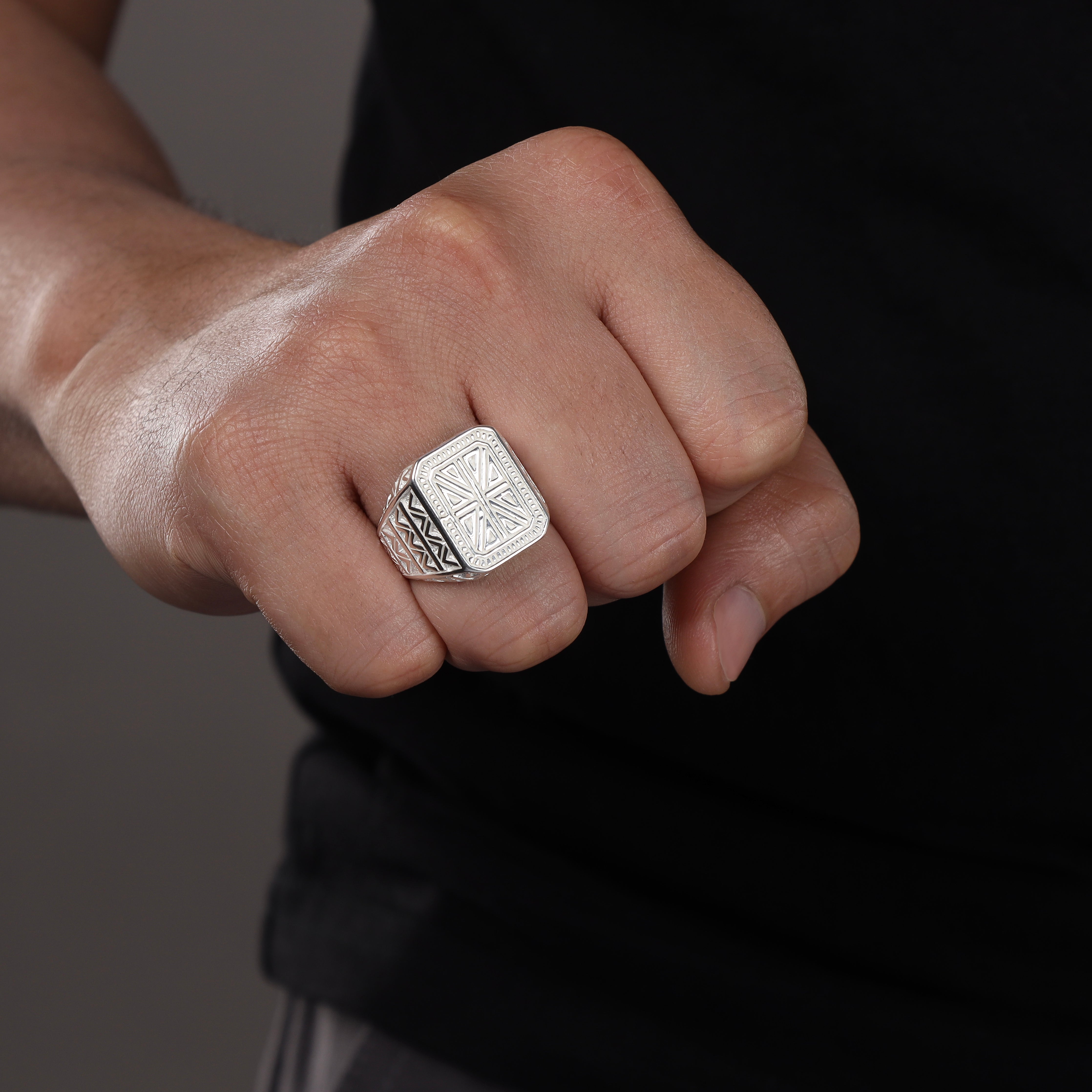 Silberring aus 925 Sterlingsilber Größe 8-12 "Oriental Dream" - Taipan Schmuck